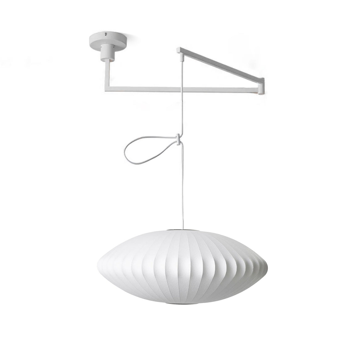 Solarnce Pendelleuchte aus Seide und Stahl-Letslighting