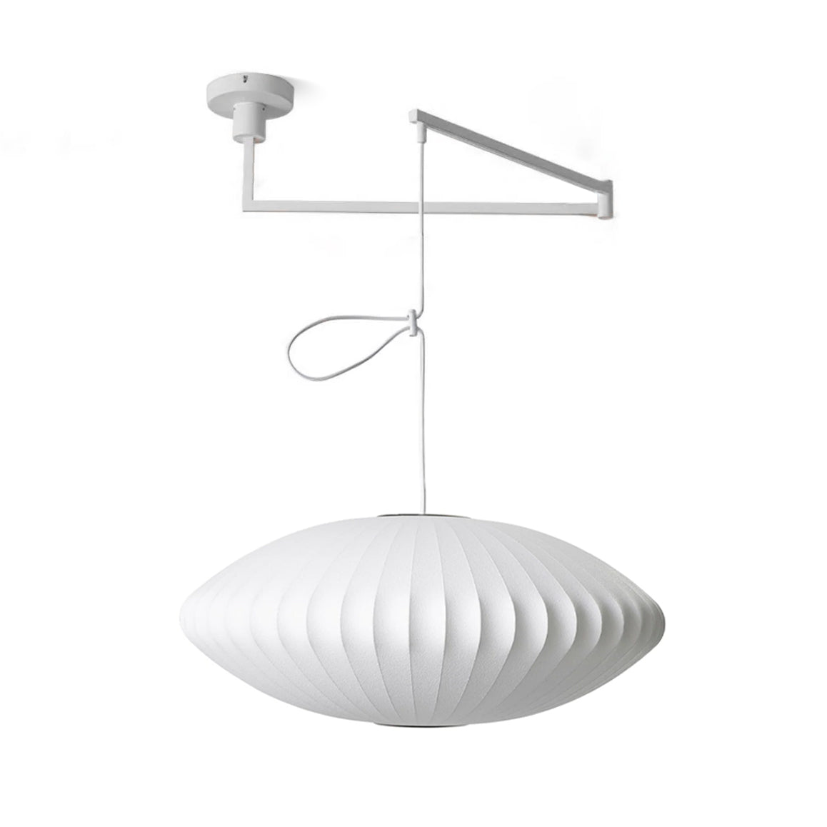 Solarnce Pendelleuchte aus Seide und Stahl-Letslighting