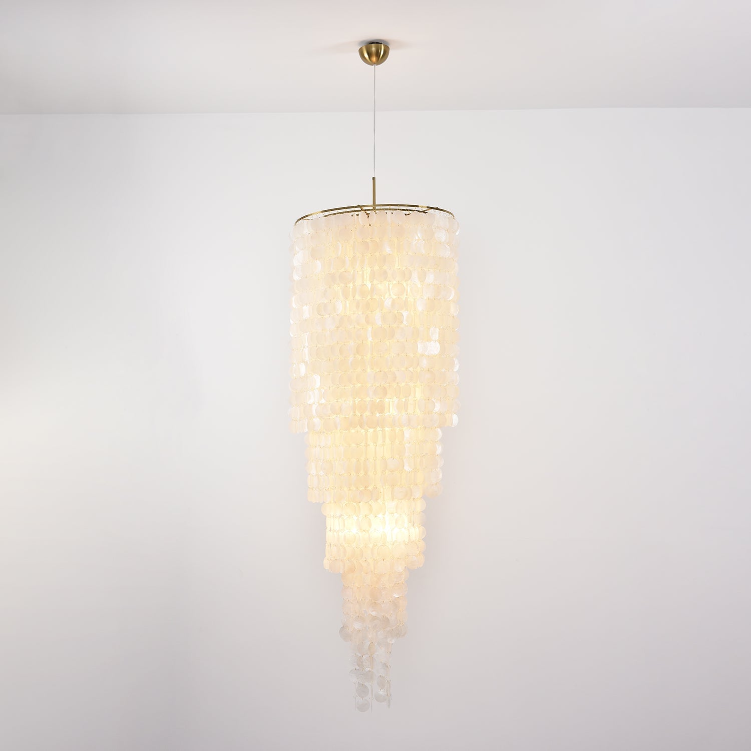 Eloryra Kaskadierender Glas-Kronleuchter-Letslighting
