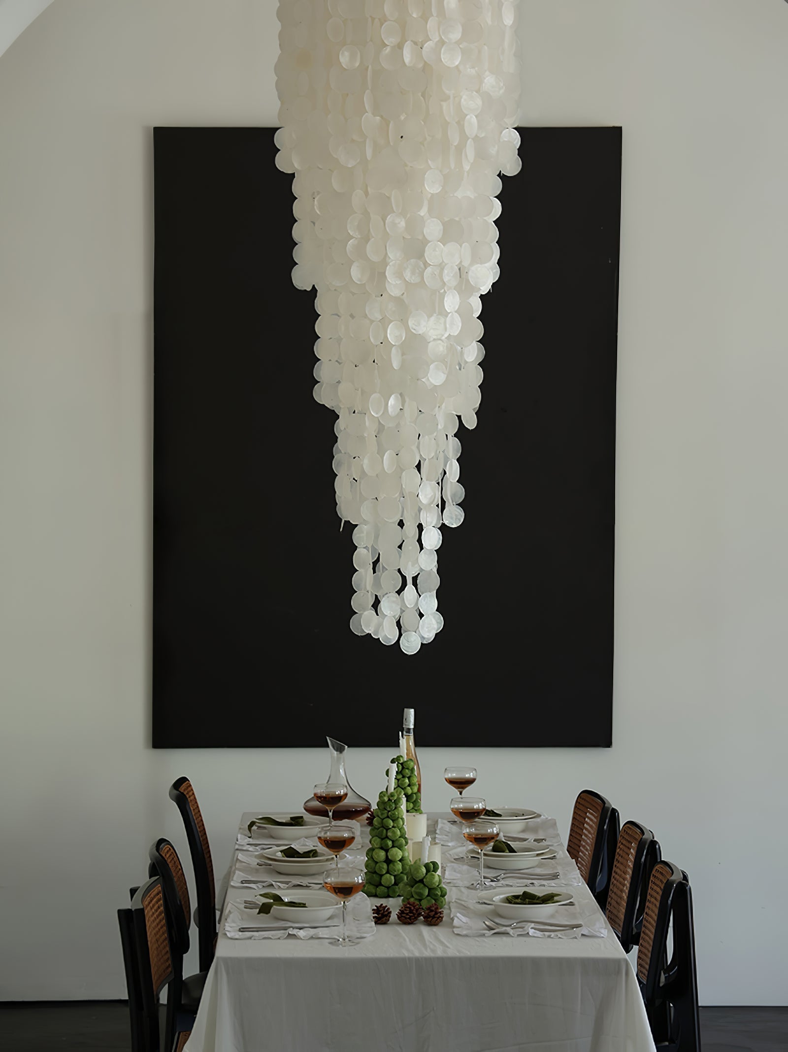 Eloryra Kaskadierender Glas-Kronleuchter-Letslighting