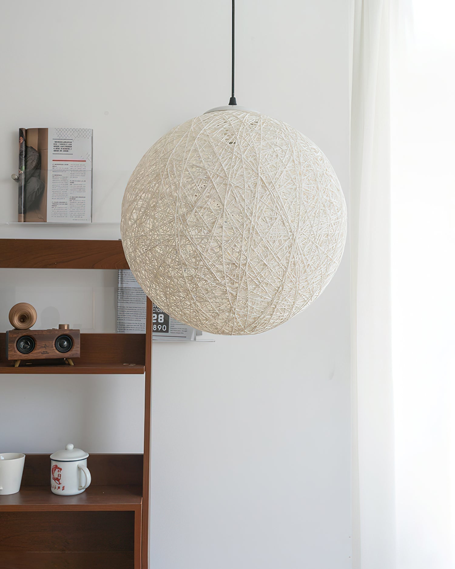 Cashae Modern Minimalistisch Kugel Pendelleuchte-Letslighting