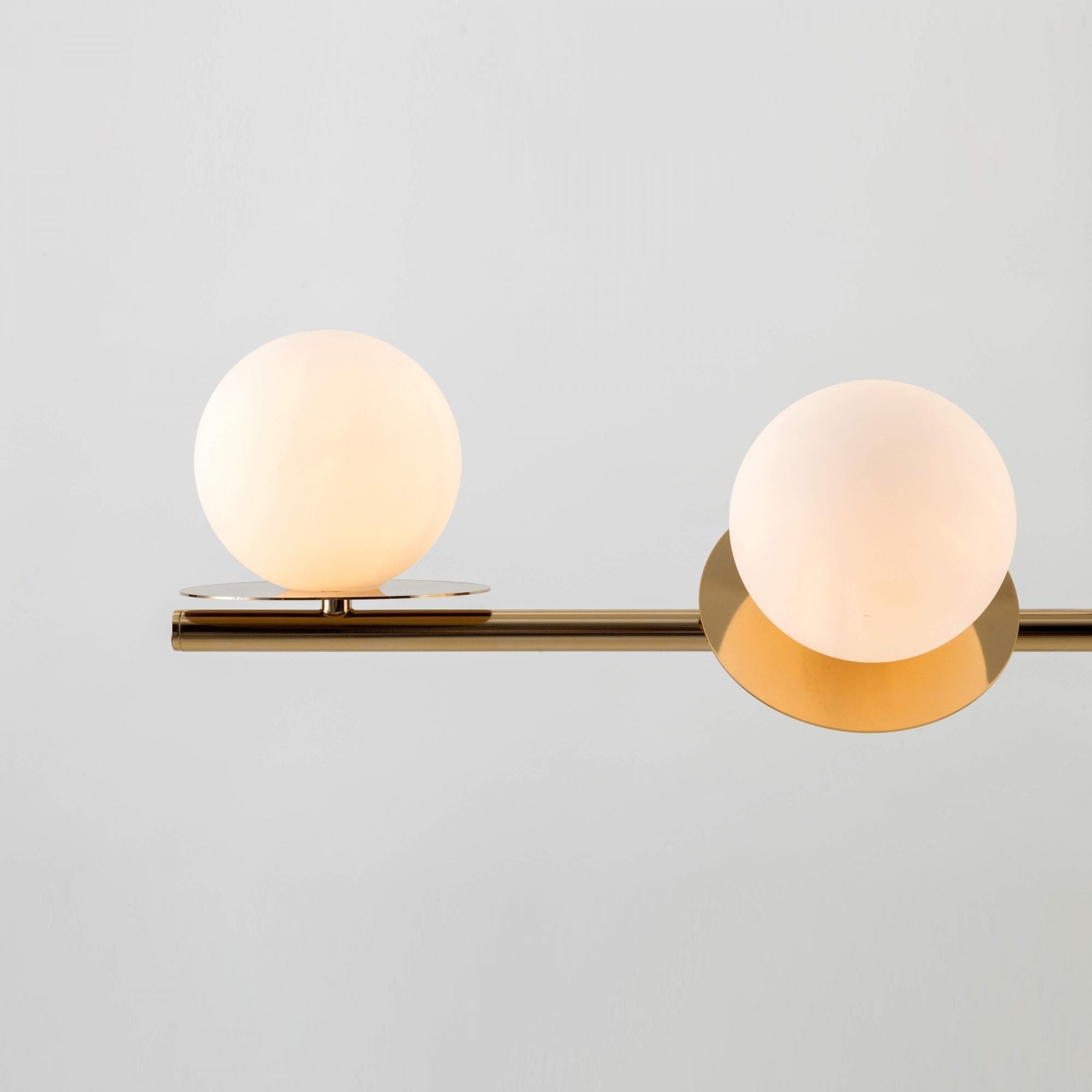 Evvararis Messing Glas Modern Minimalistisch Kronleuchter-Letslighting