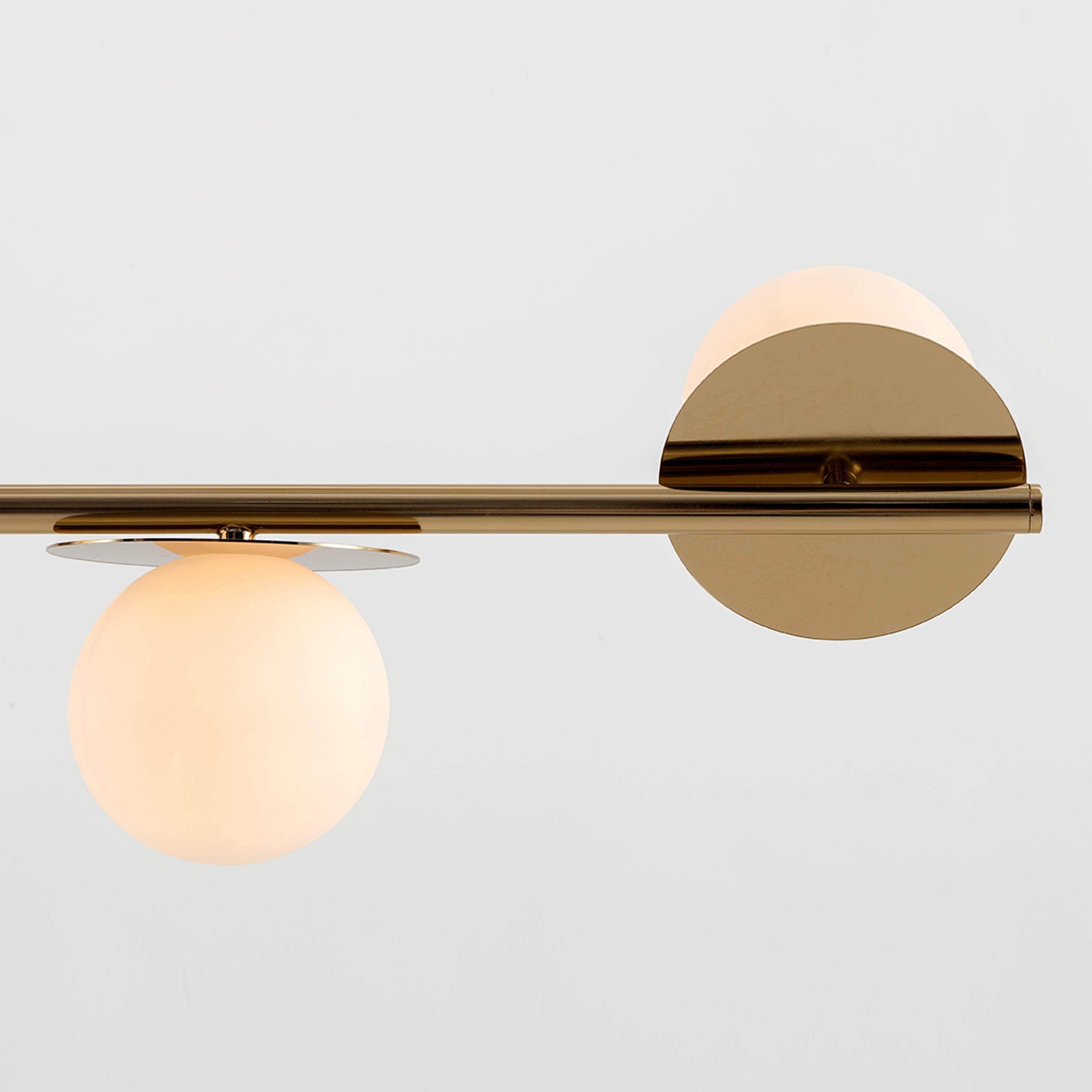 Evvararis Messing Glas Modern Minimalistisch Kronleuchter-Letslighting