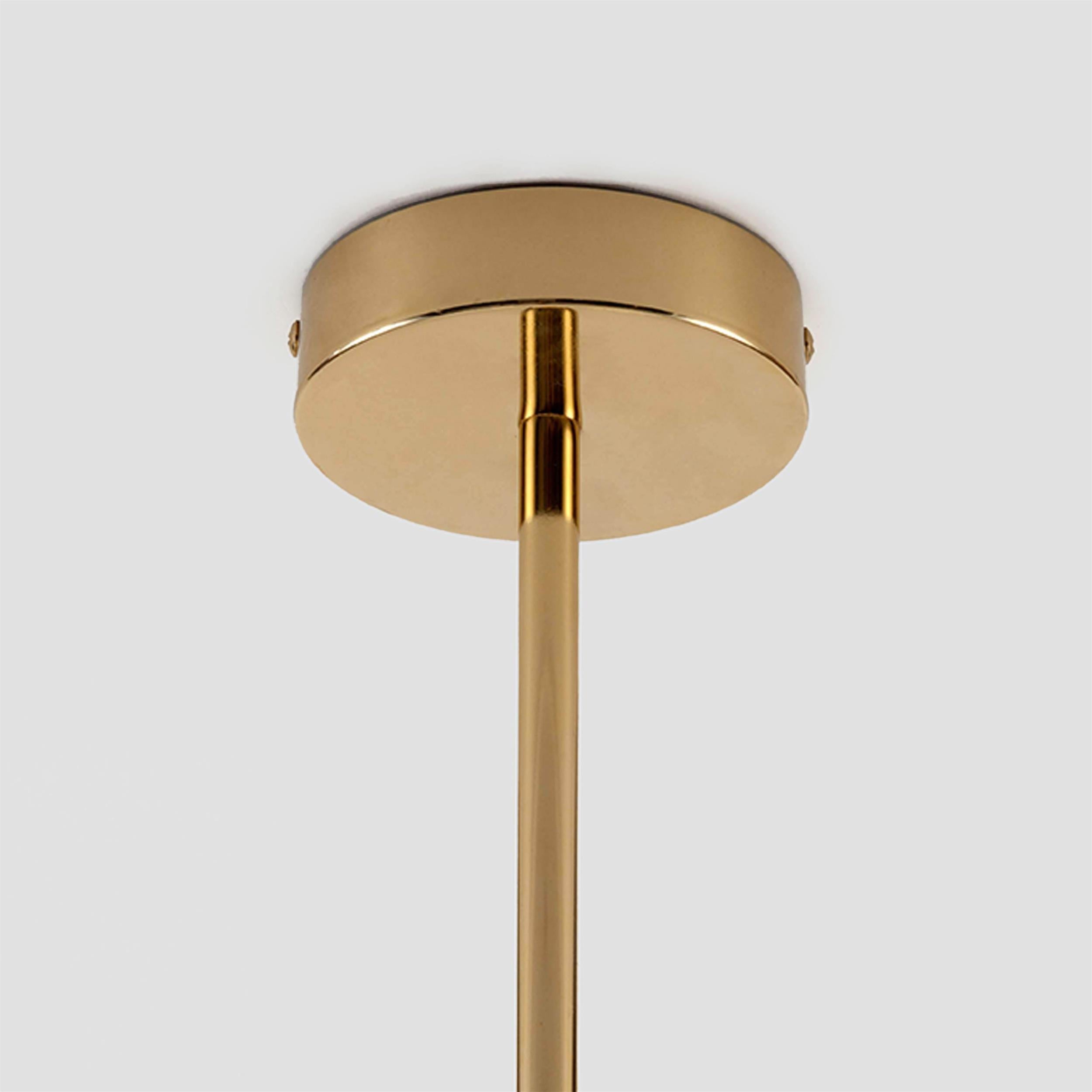 Evvararis Messing Glas Modern Minimalistisch Kronleuchter-Letslighting