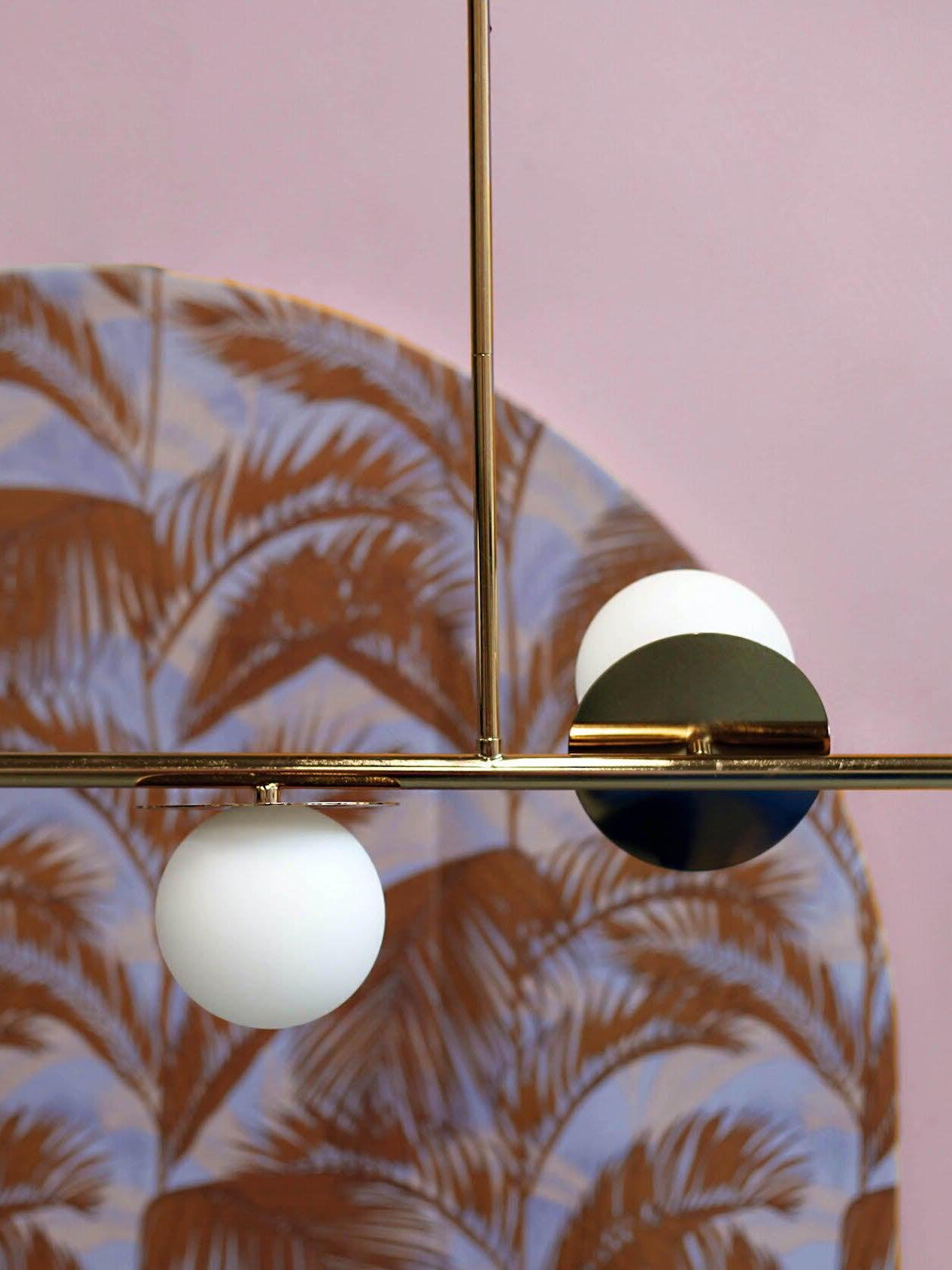 Evvararis Messing Glas Modern Minimalistisch Kronleuchter-Letslighting