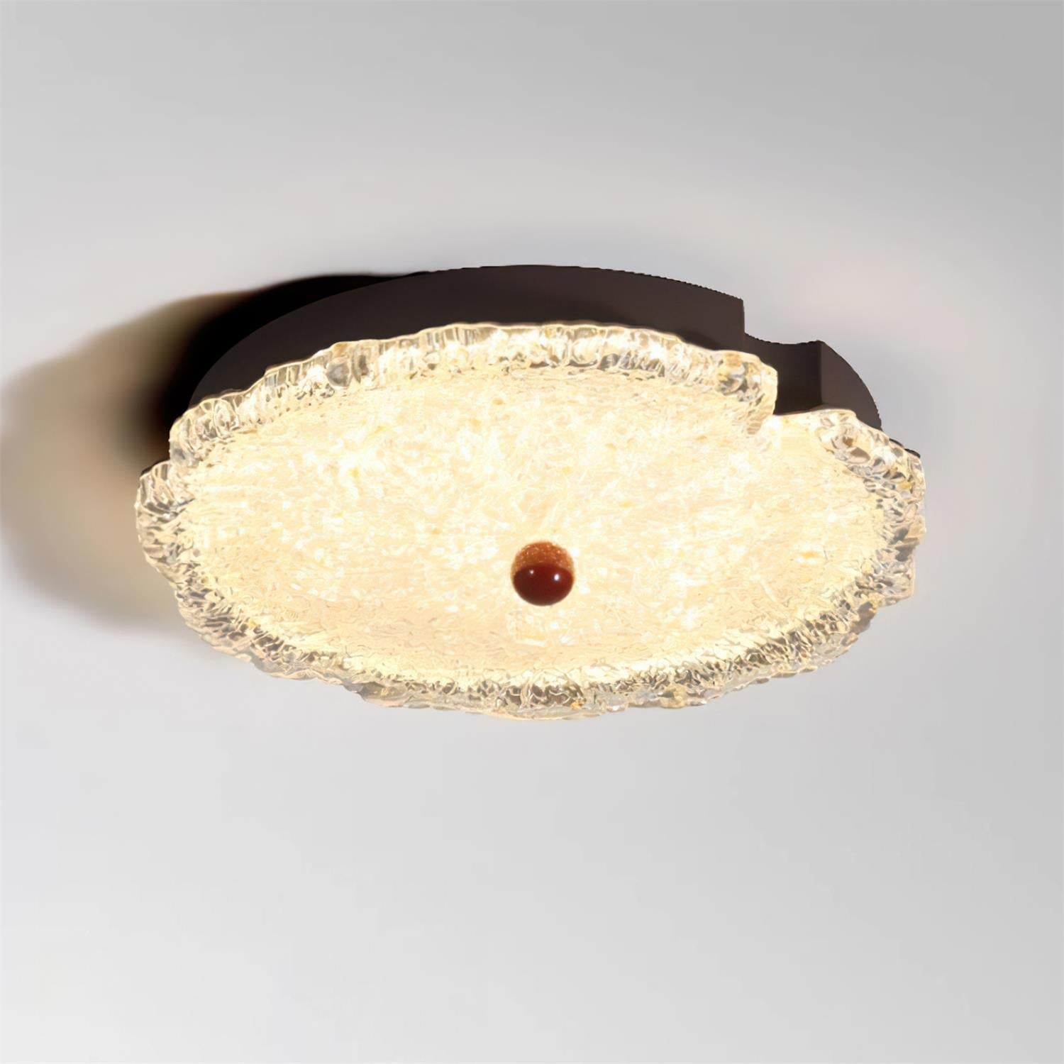 Gialo Deckenleuchte Glas Modern Strukturiert-Letslighting