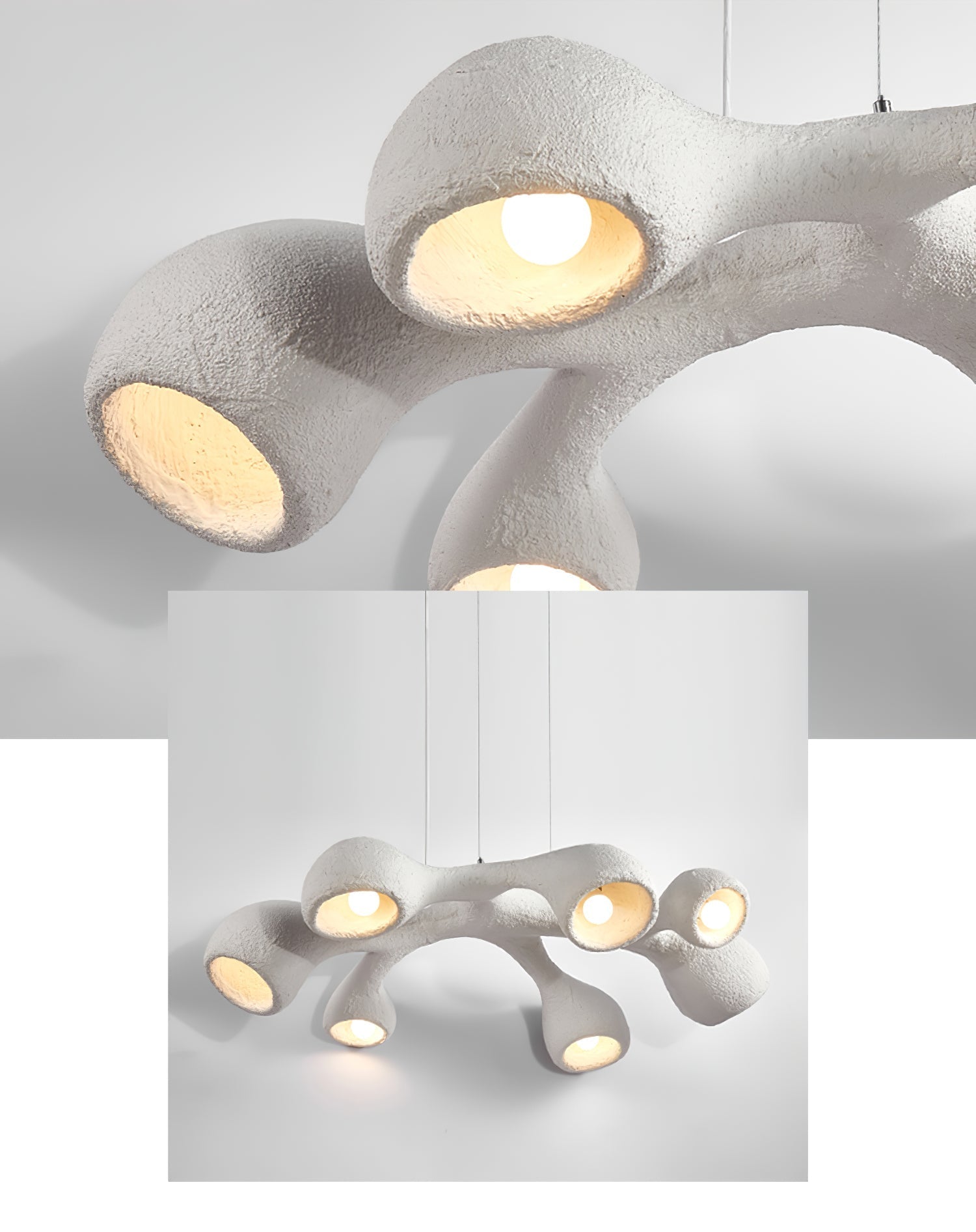 Wave Moderne Pendelleuchte aus Polystyrol-Letslighting