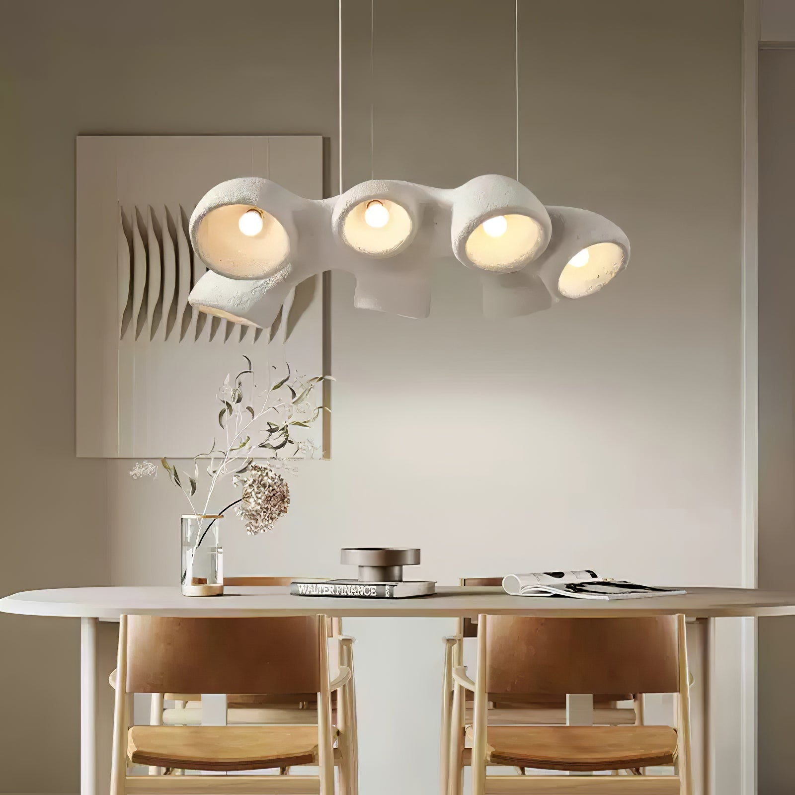 Wave Moderne Pendelleuchte aus Polystyrol-Letslighting