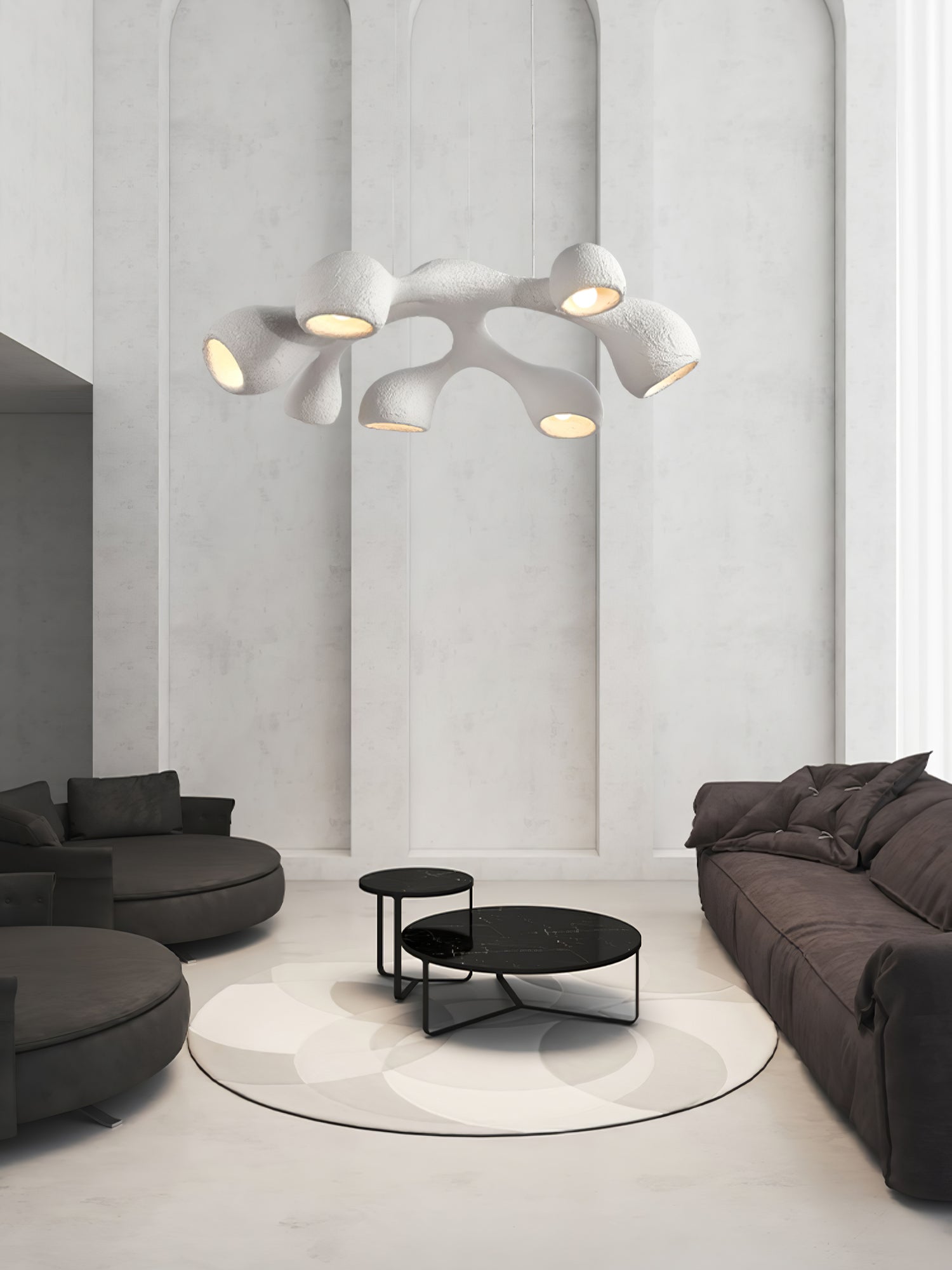 Wave Moderne Pendelleuchte aus Polystyrol-Letslighting