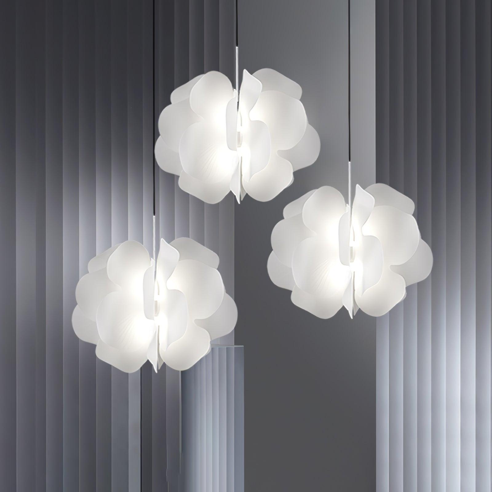 Lustra Hängeleuchte Kunststoff Floral-Letslighting