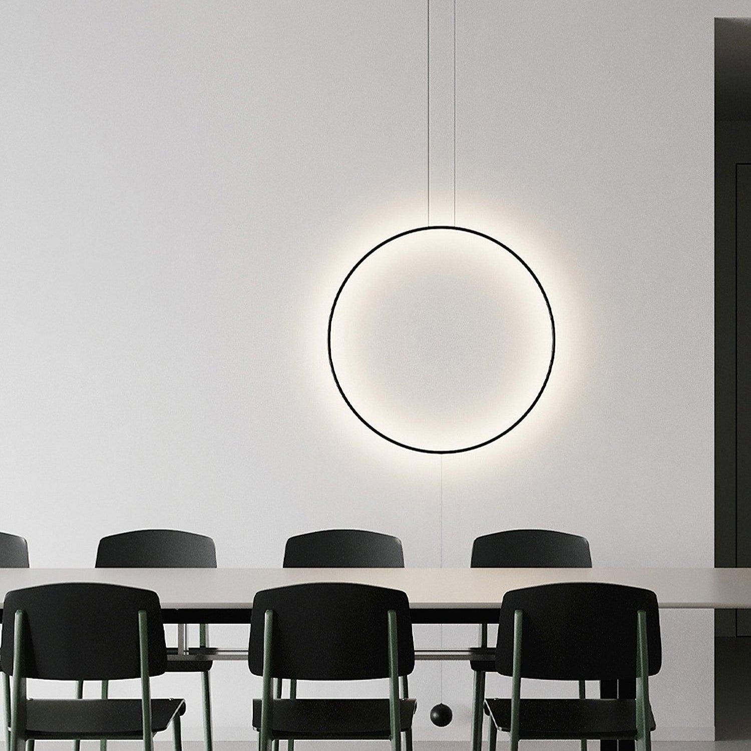 Nightfall Circle Pendant Light - Blowlighting