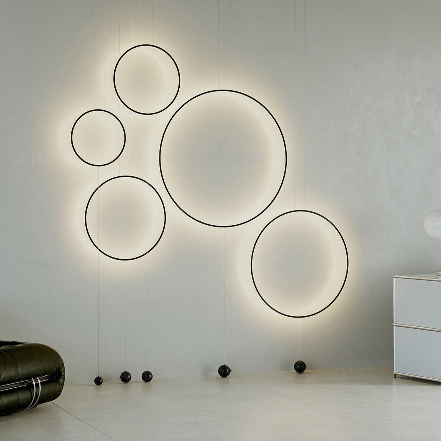 Nightfall Circle Pendant Light - Blowlighting