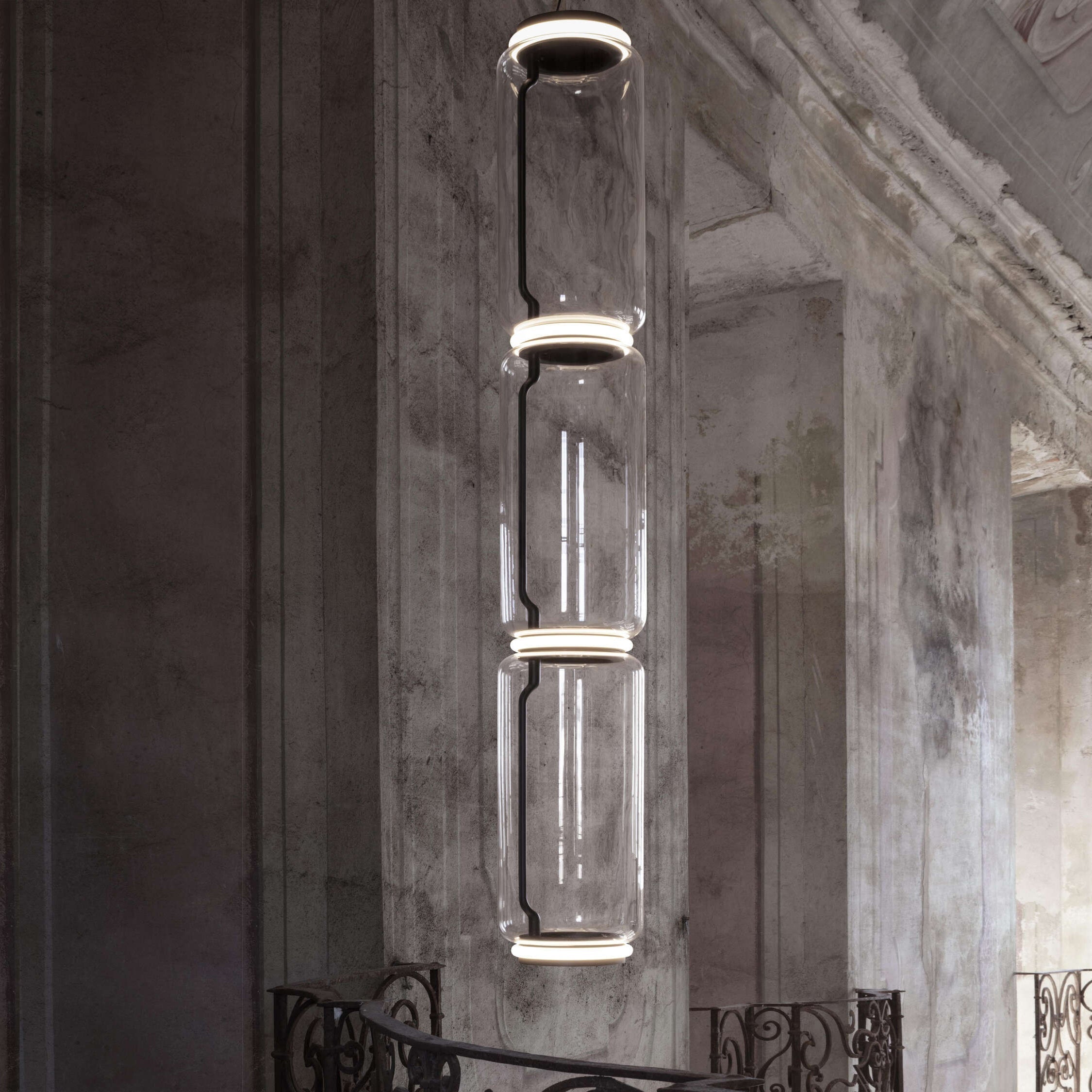 Cylindrical LED Pendant Light - Blowlighting