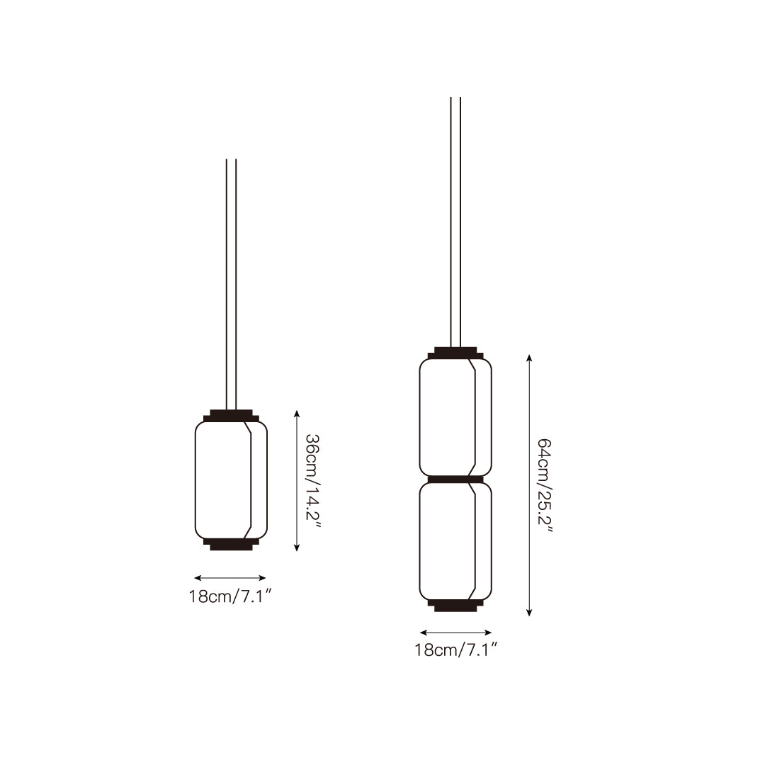 Cadorus Glas Premium Eleganz Pendelleuchte-Letslighting