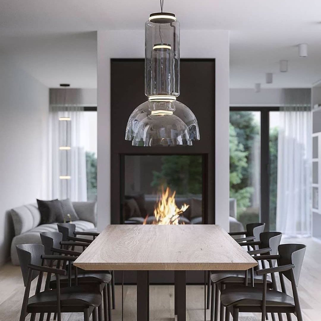 Cylindrical LED Pendant Light - Blowlighting