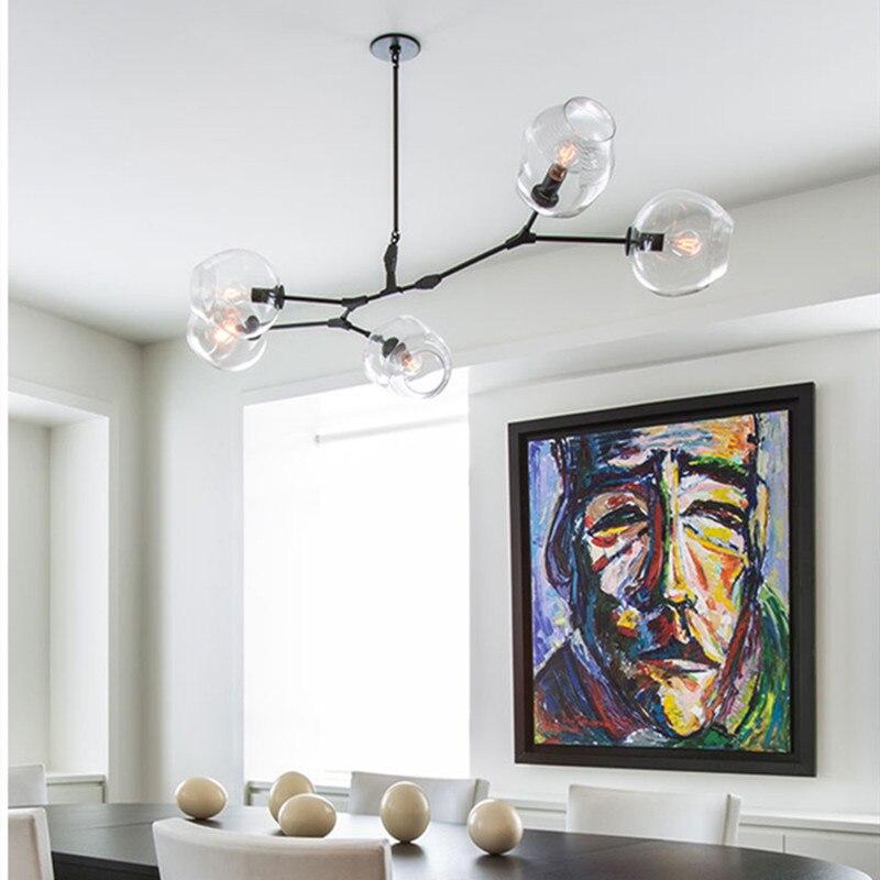 Nordic Art Molecular Tree Hanging Light Pendant