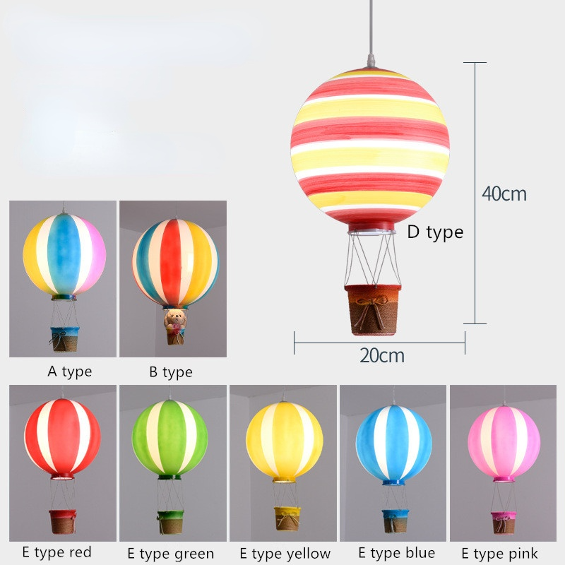 Arisha Ballon LED Pendelleuchte Schlafzimmer Acryl/Metall