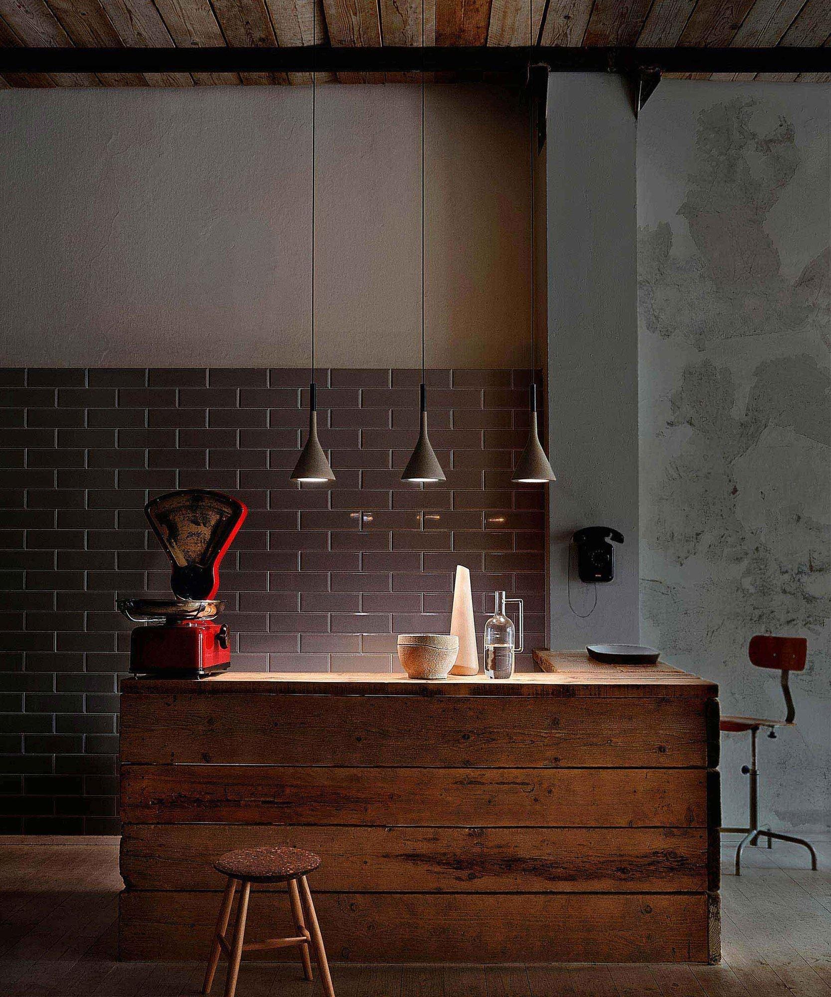Conical Concrete Pendant Light - Blowlighting