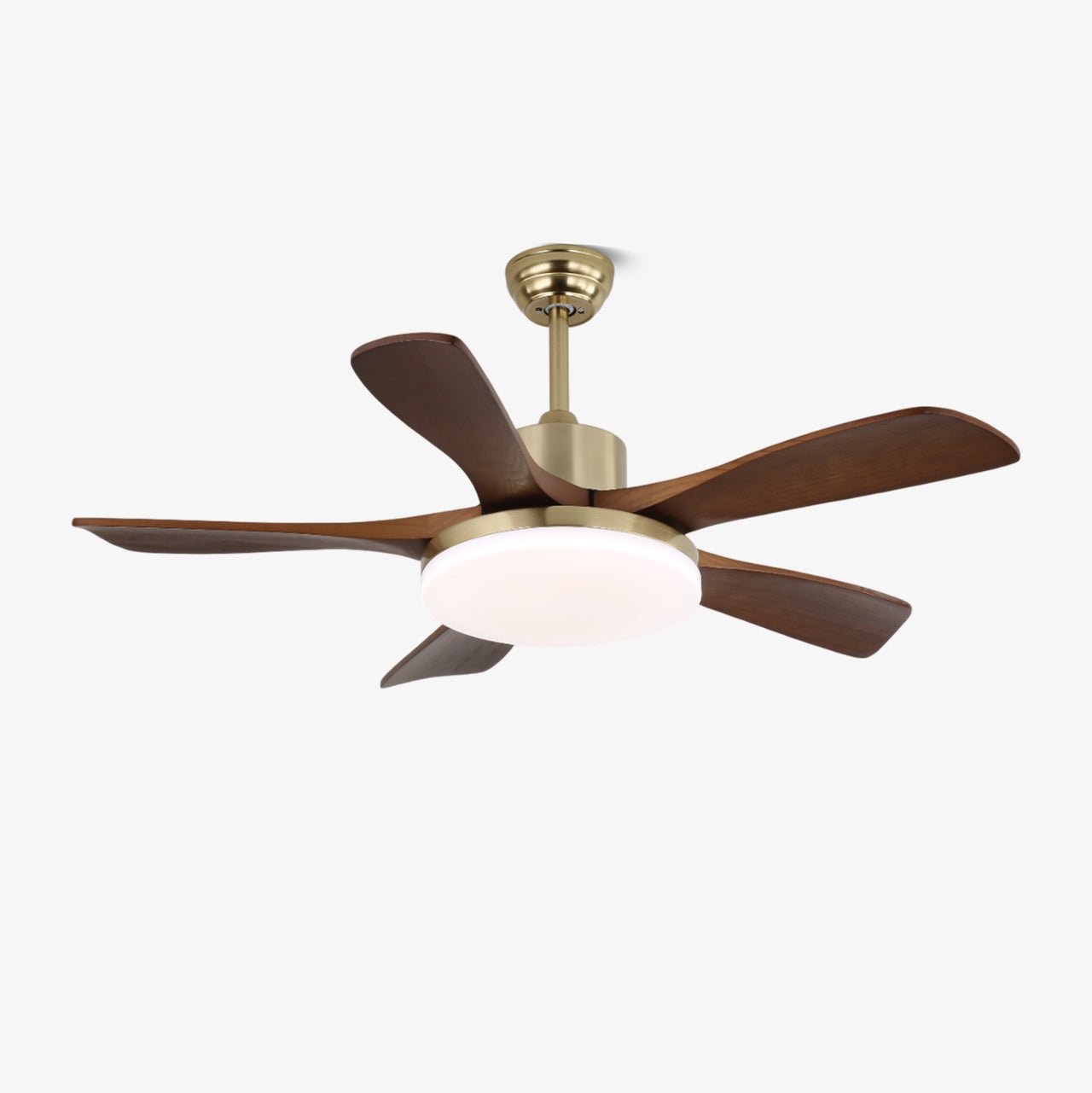 Aurelia Holz-Deckenventilator mit Holzflügeln