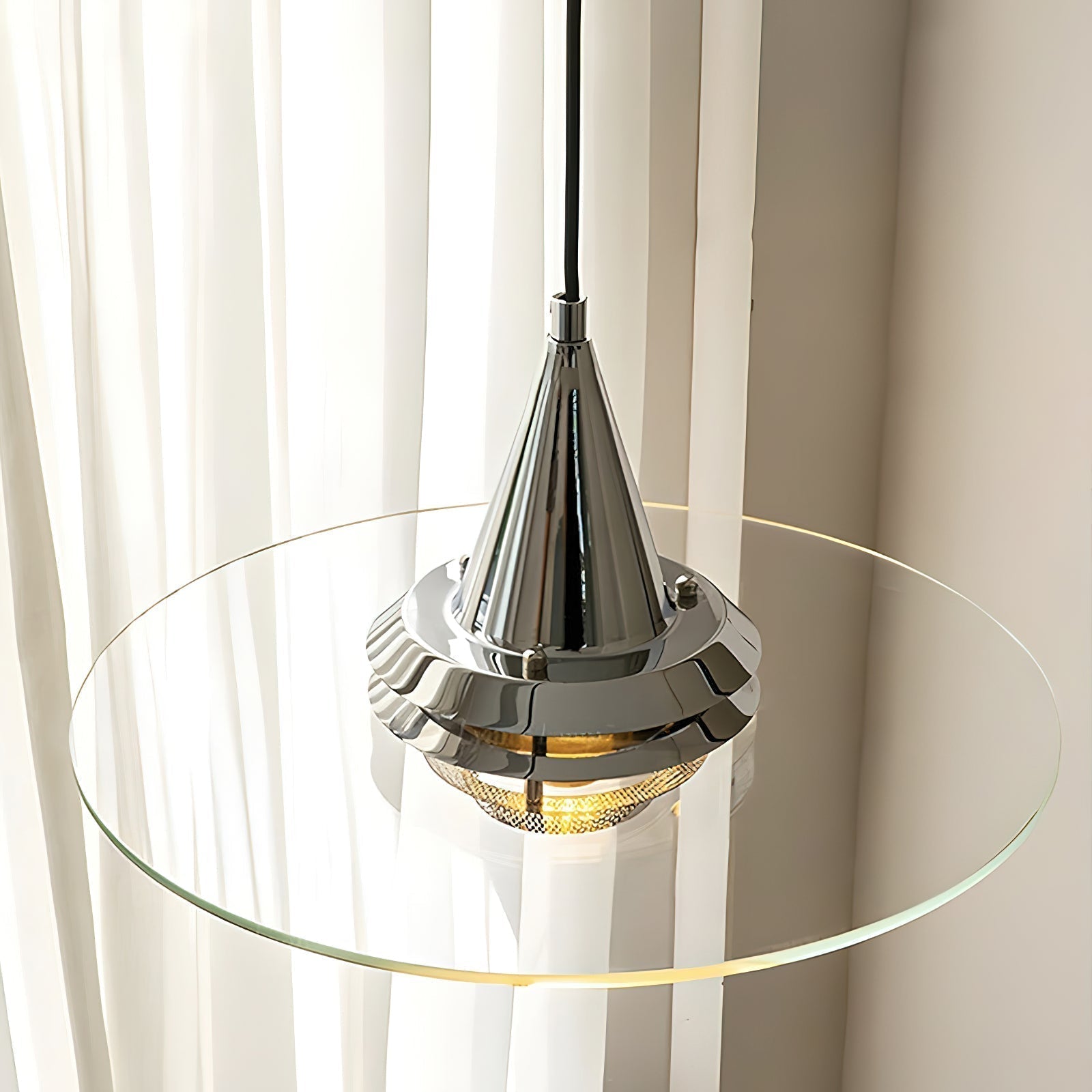 Vaughn Zeitgemäß Glas Pendelleuchte Leuchte-Letslighting