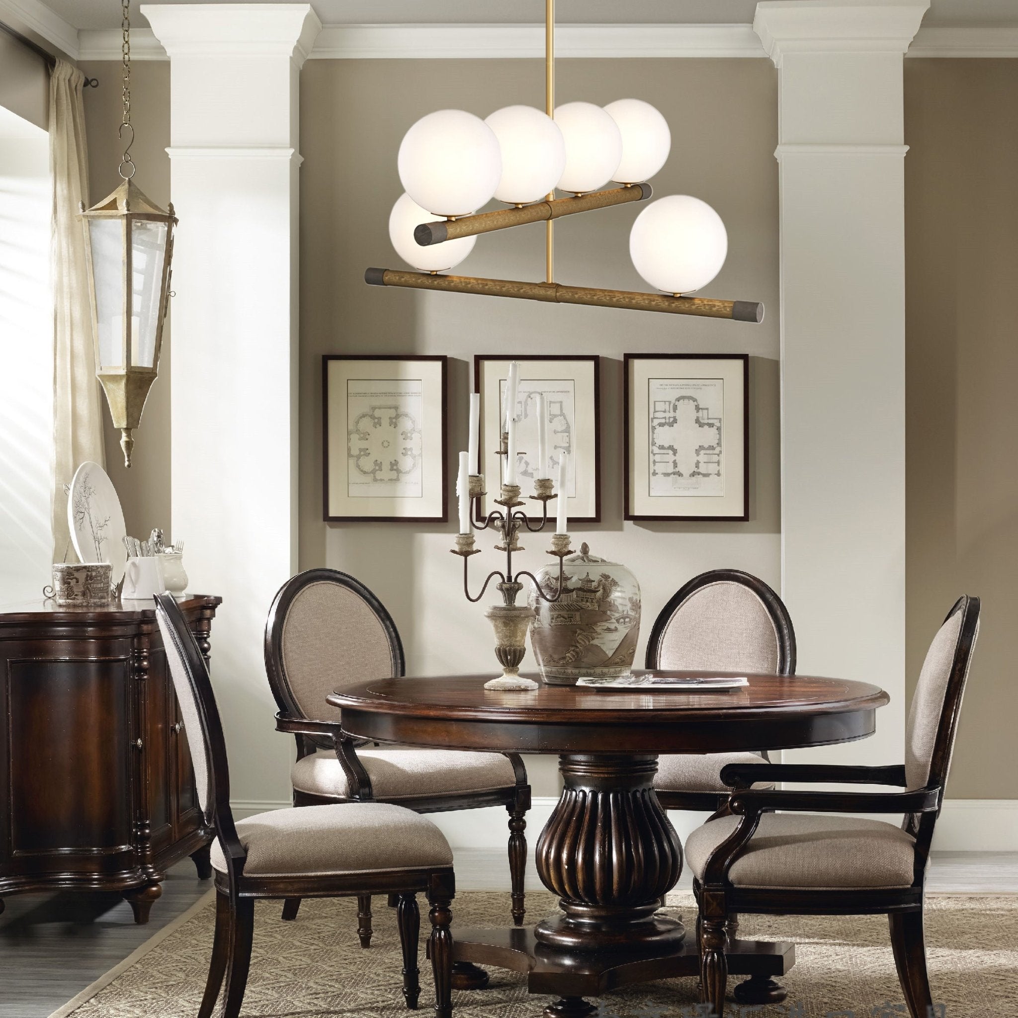 Riley Moderner Glas-Kronleuchter-Letslighting
