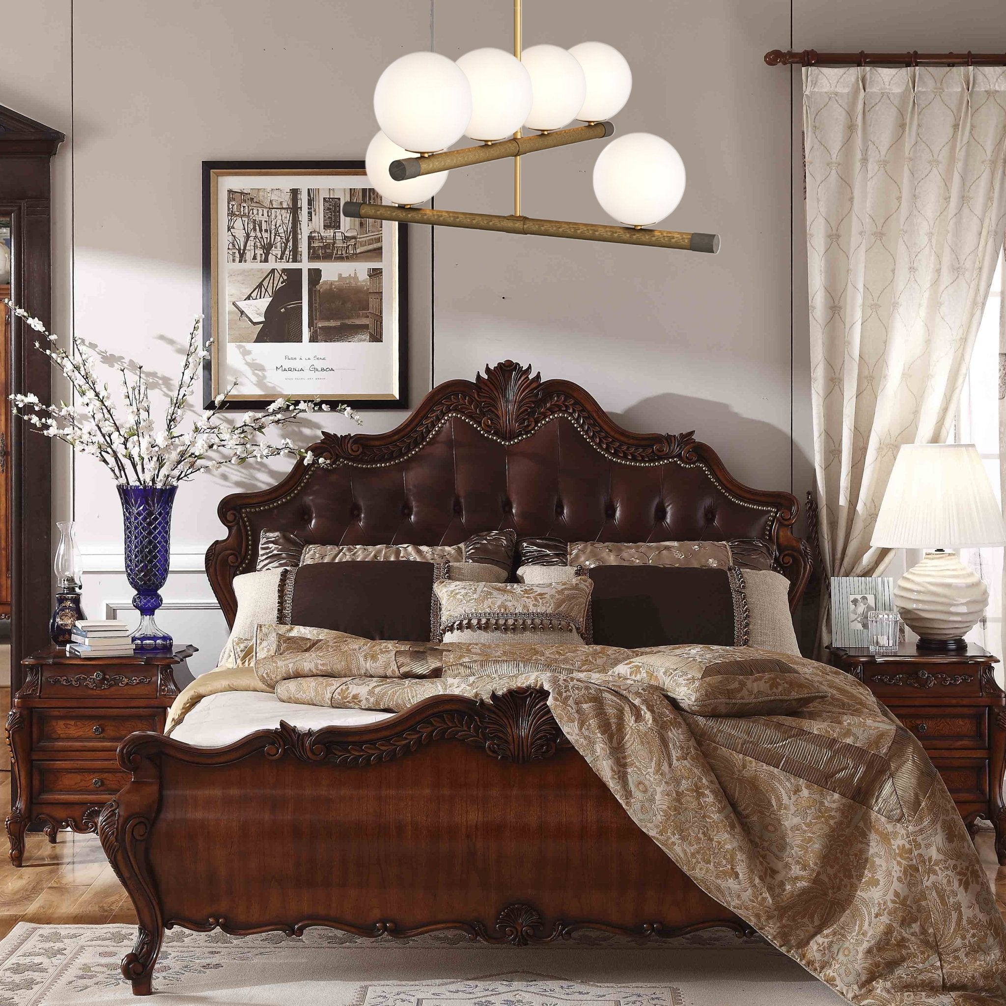 Riley Moderner Glas-Kronleuchter-Letslighting