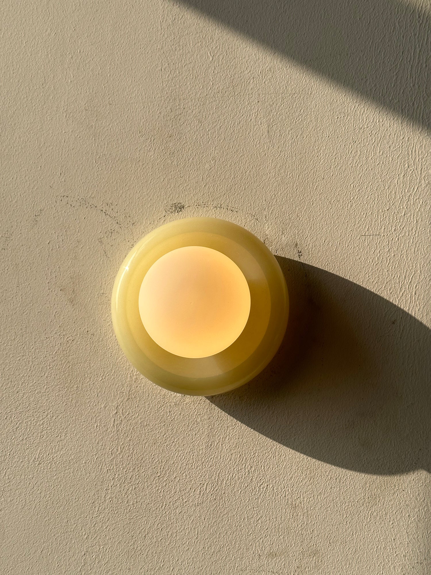 Cemaros Jade Glas Wandleuchte-Letslighting