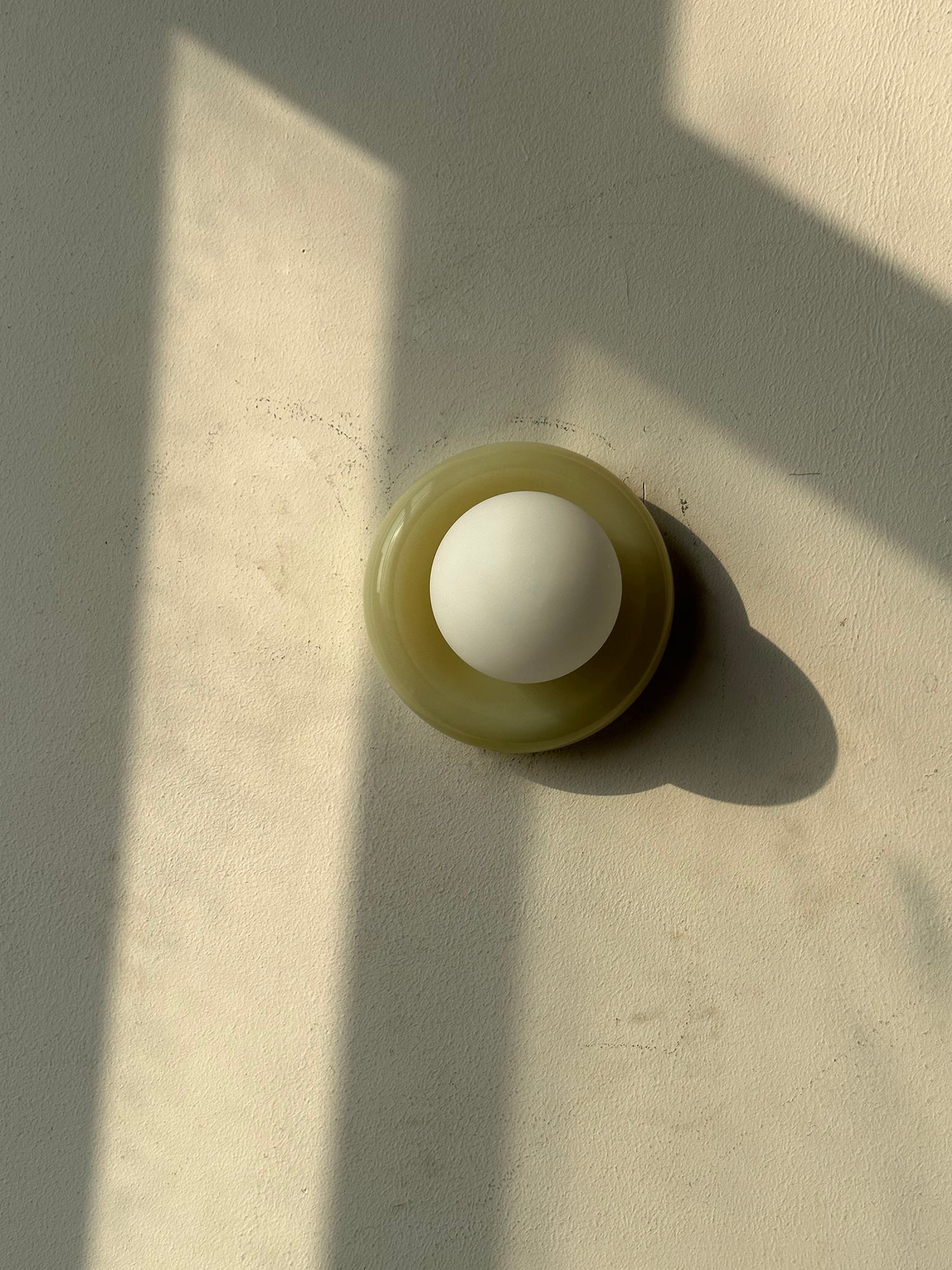 Cemaros Jade Glas Wandleuchte-Letslighting