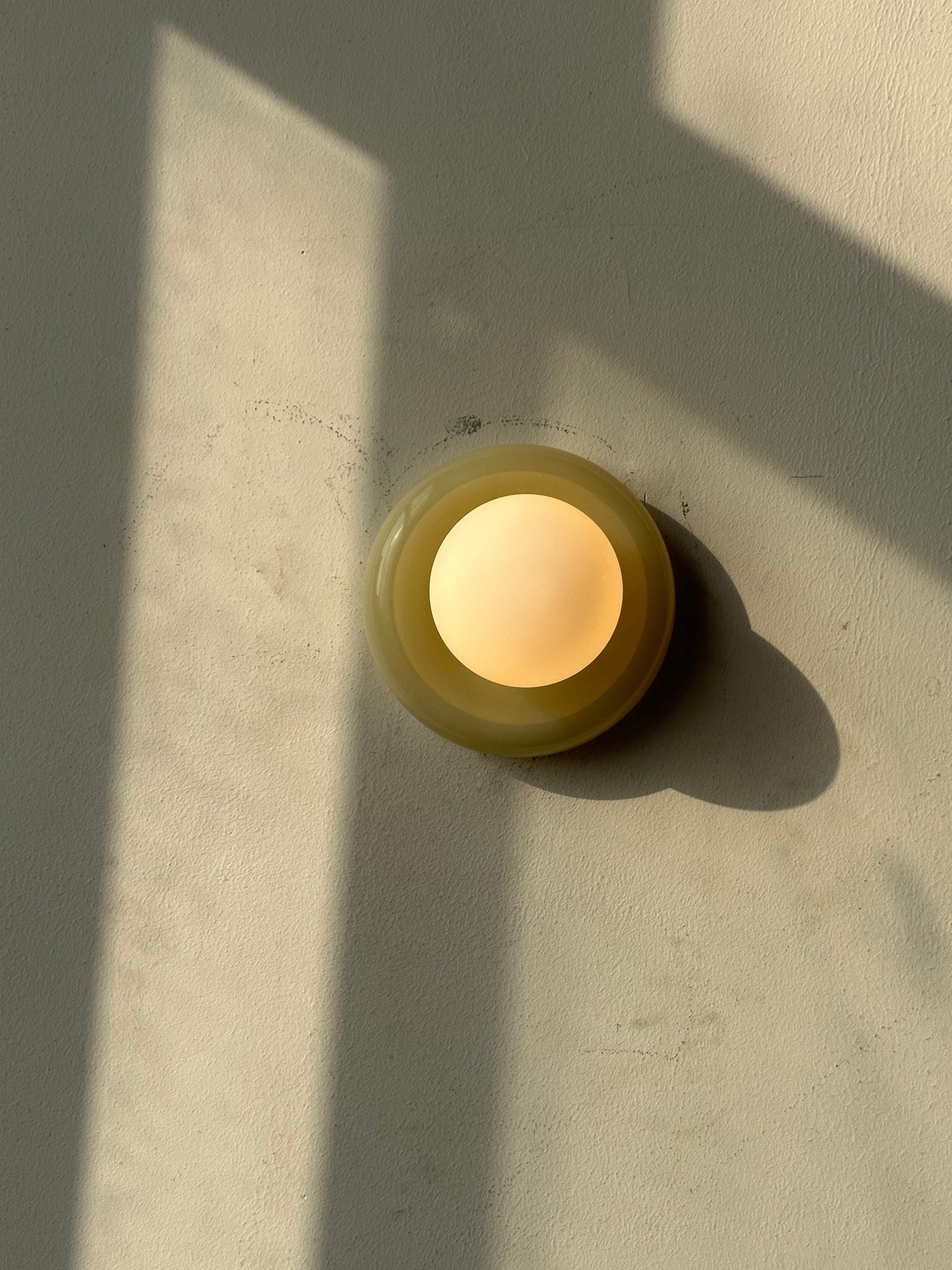 Cemaros Jade Glas Wandleuchte-Letslighting
