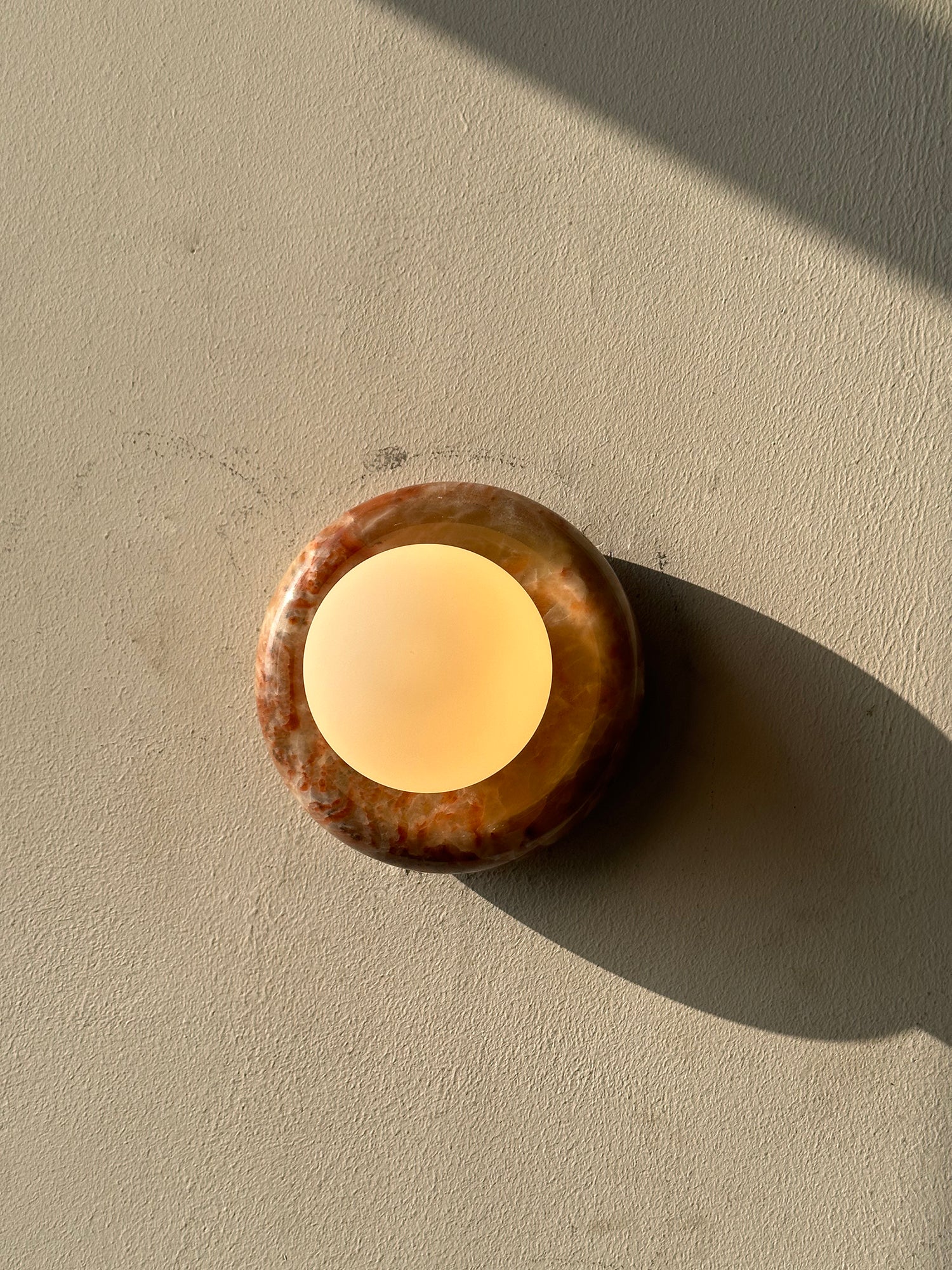 Cemaros Jade Glas Wandleuchte-Letslighting
