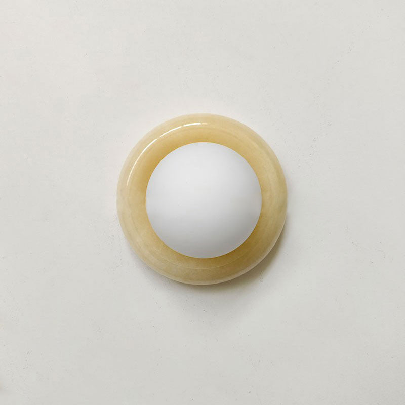 Cemaros Jade Glas Wandleuchte-Letslighting