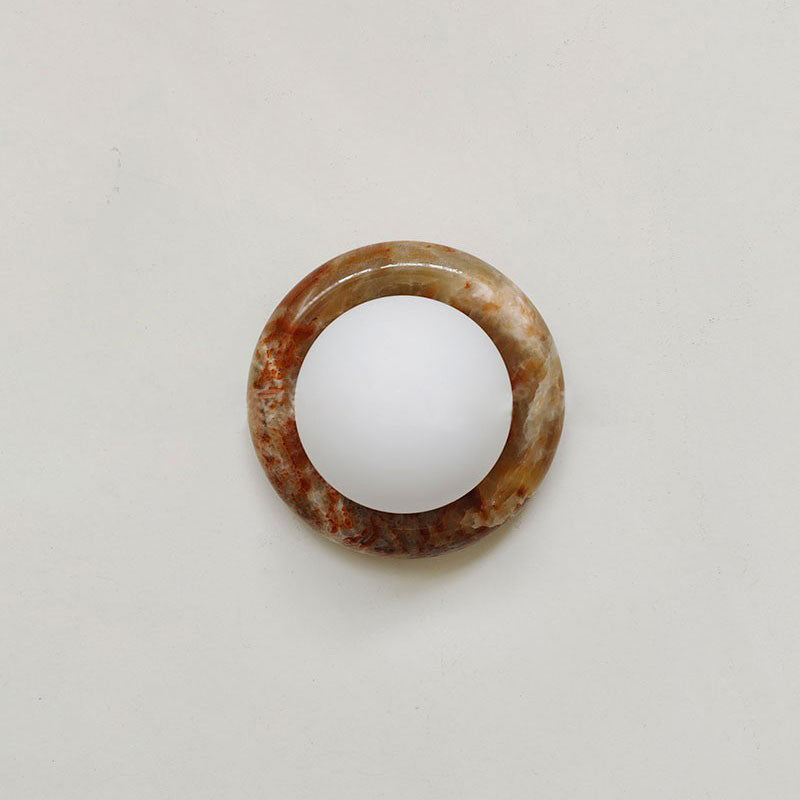 Cemaros Jade Glas Wandleuchte-Letslighting