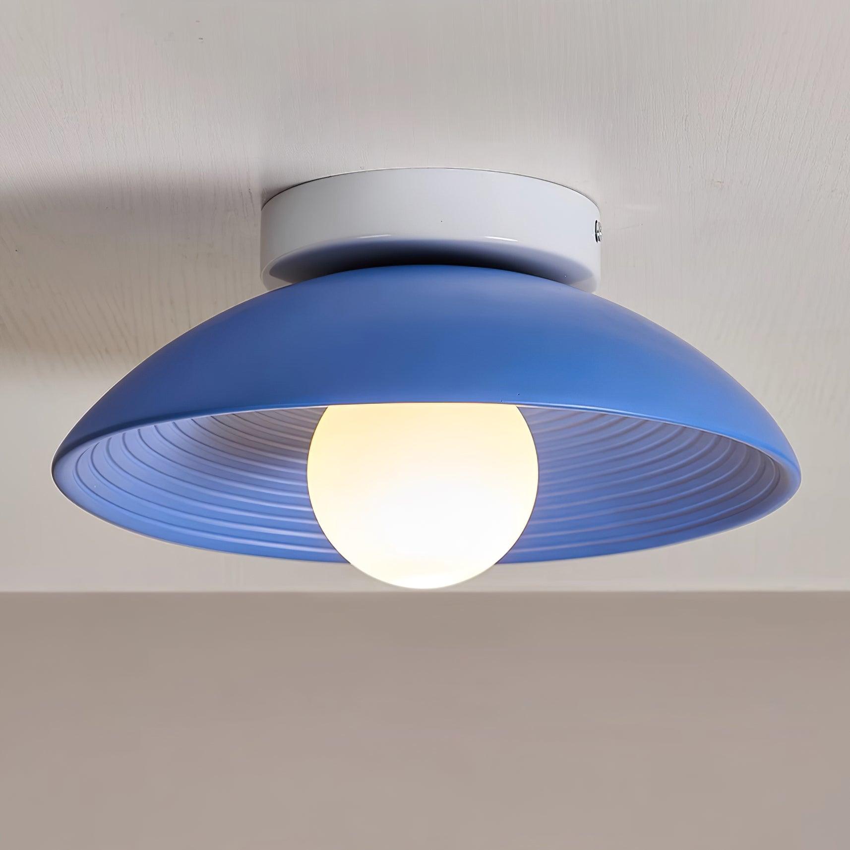 Orvian Holz Aufbaumontierte Deckenleuchte mit Rundem Globus-Letslighting