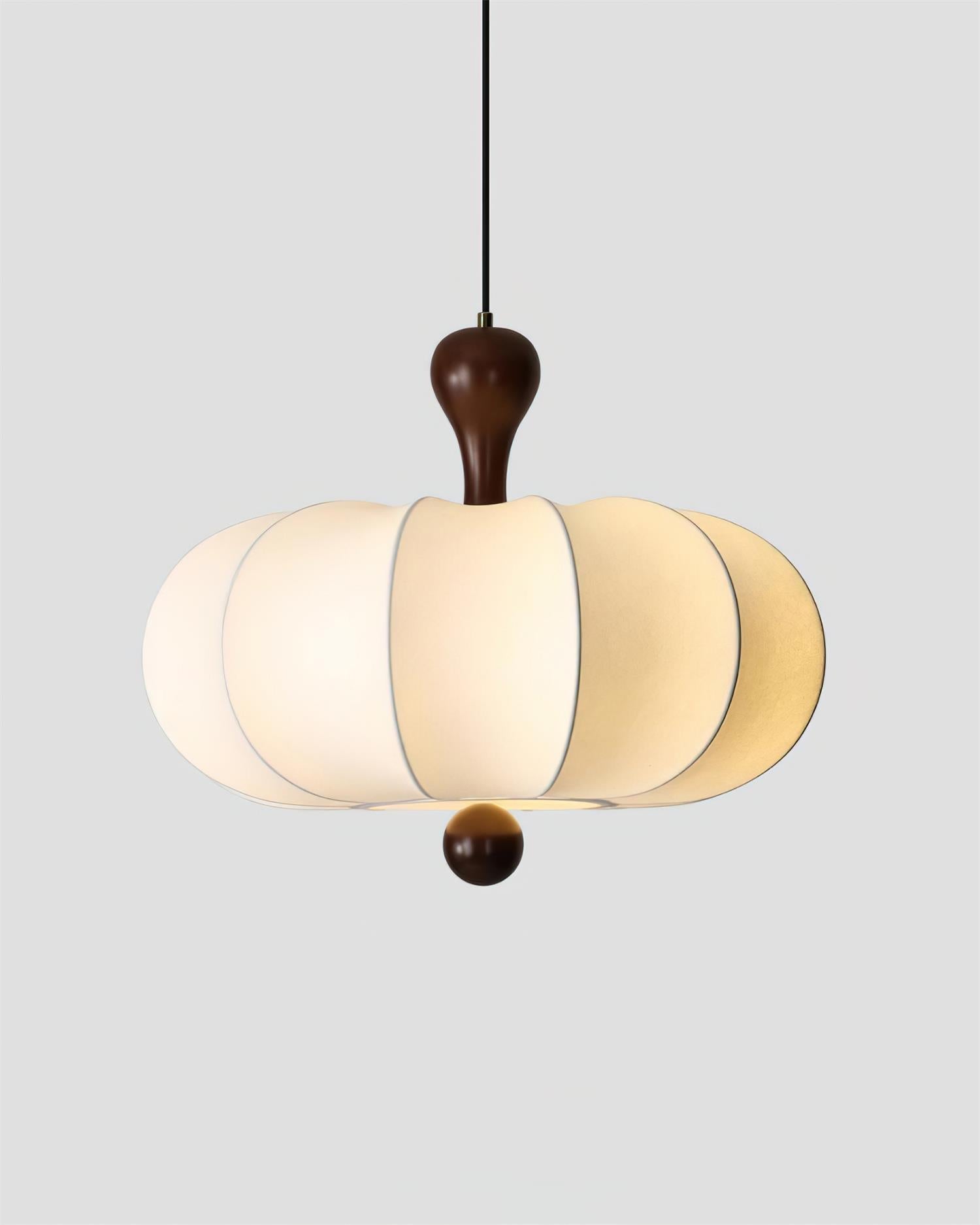 Jovian White Sculpted Pendant Lamp - Letslighting