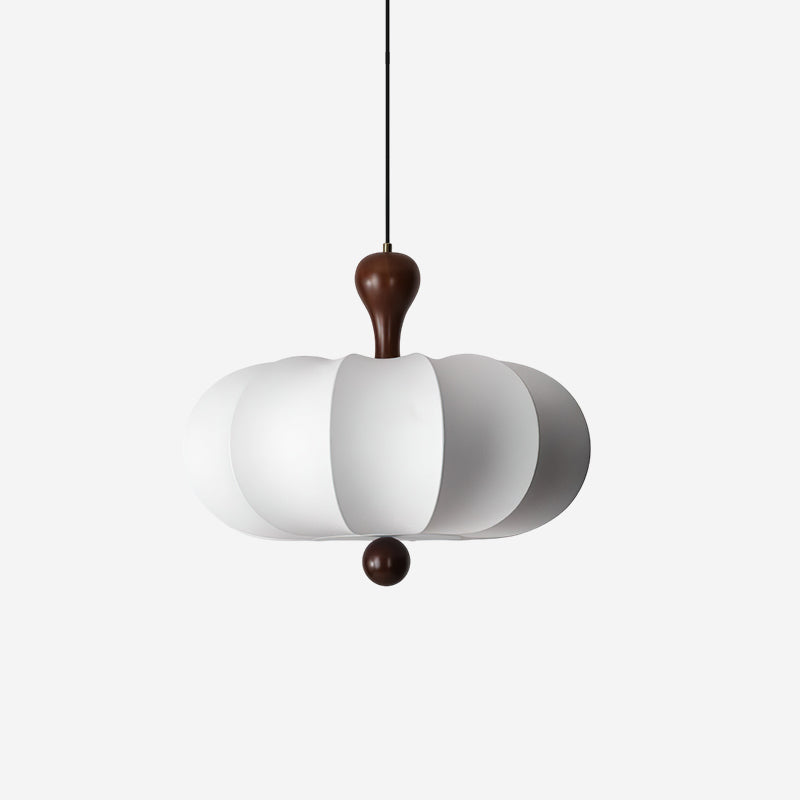 Jovian White Sculpted Pendant Lamp - Letslighting