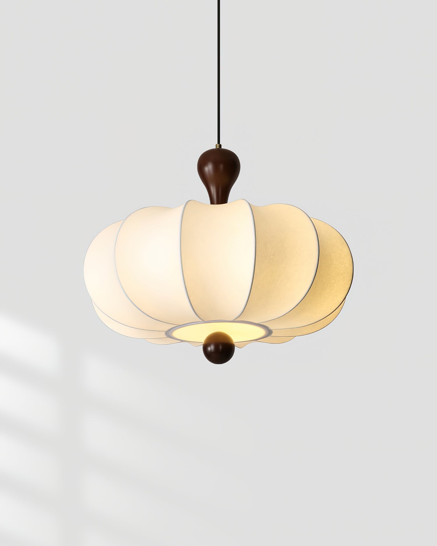 Jovian White Sculpted Pendant Lamp - Letslighting