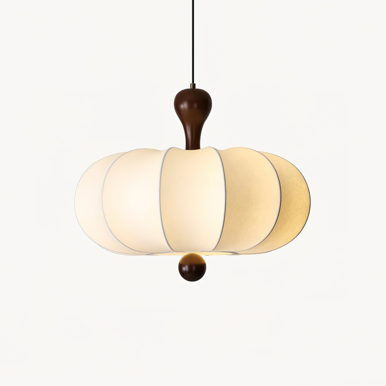 Jovian White Sculpted Pendant Lamp - Letslighting