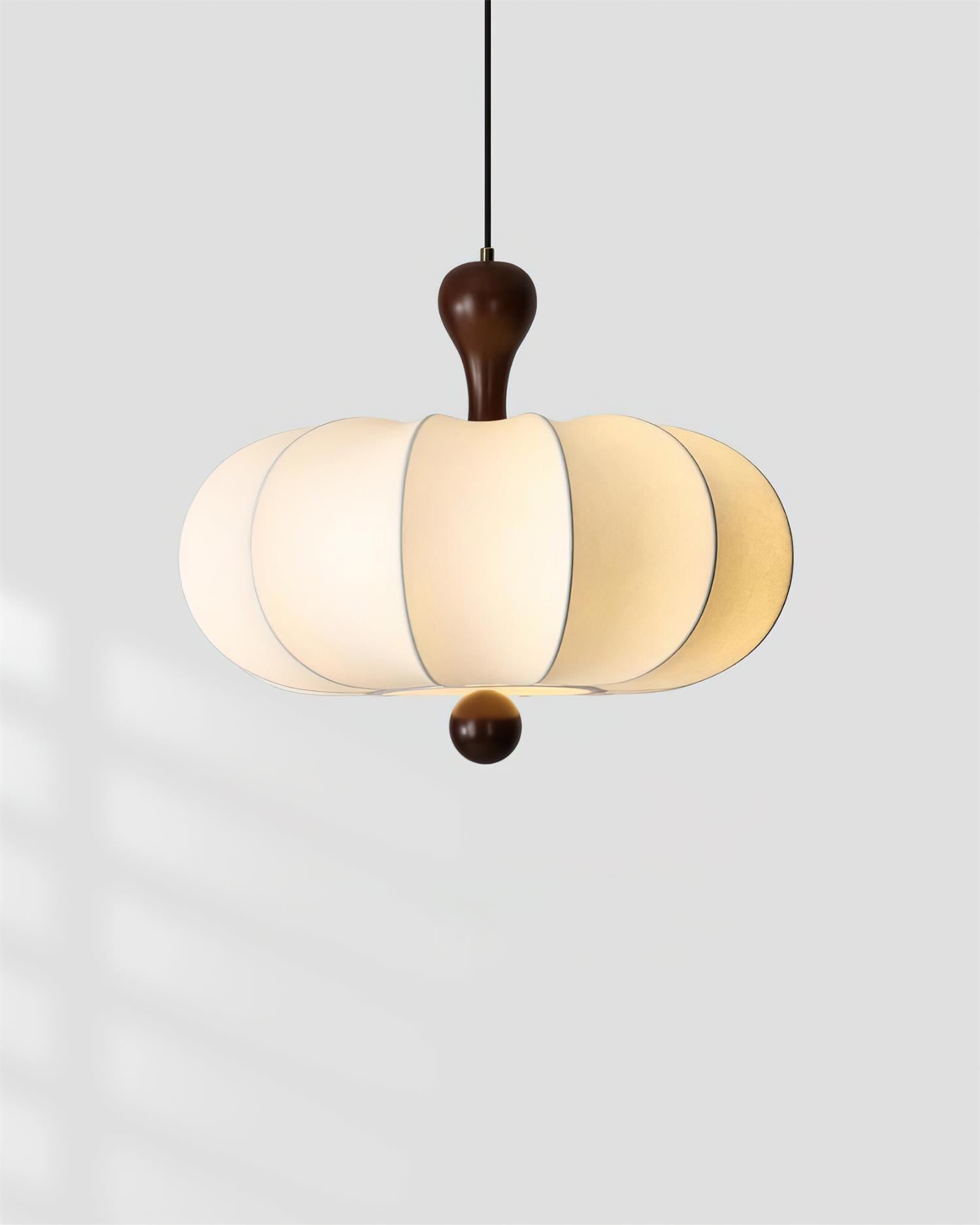Jovian White Sculpted Pendant Lamp - Letslighting