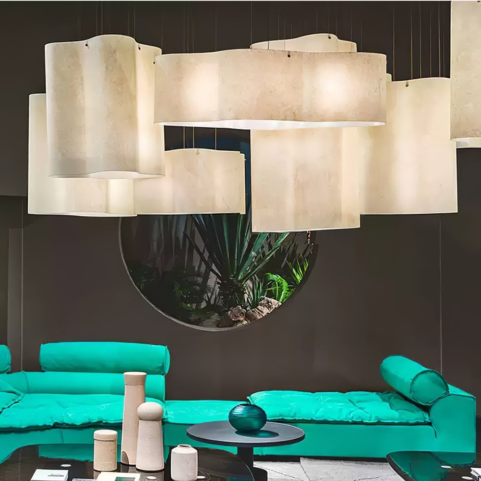 Evelan Kunst Wolke Form Modern Pendelleuchte-Letslighting
