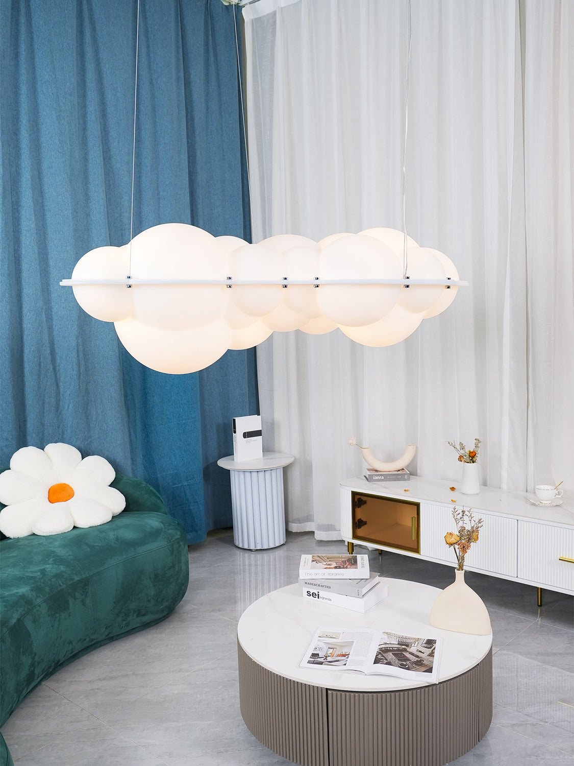 Solvian Künstlerische Pendelleuchte aus PE-Letslighting