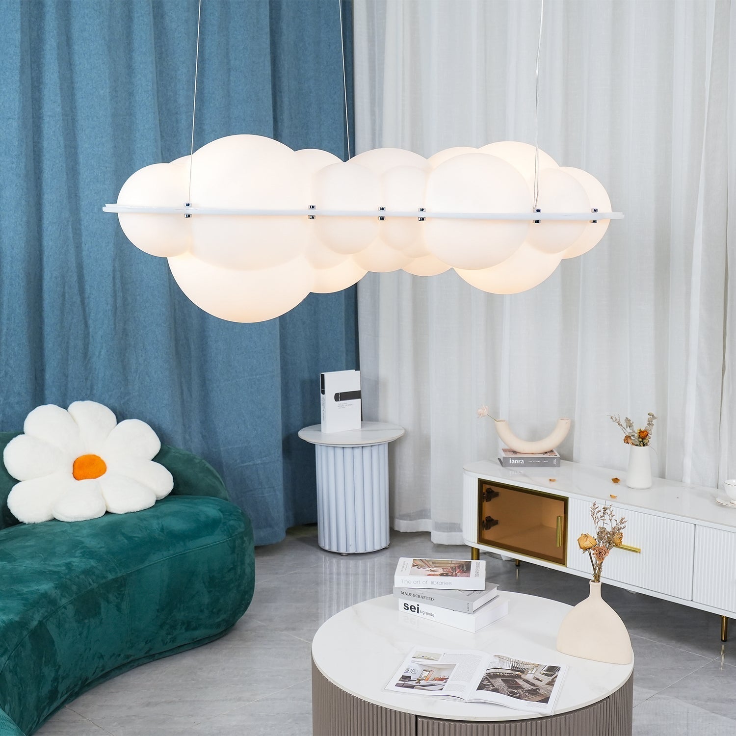 Solvian Künstlerische Pendelleuchte aus PE-Letslighting