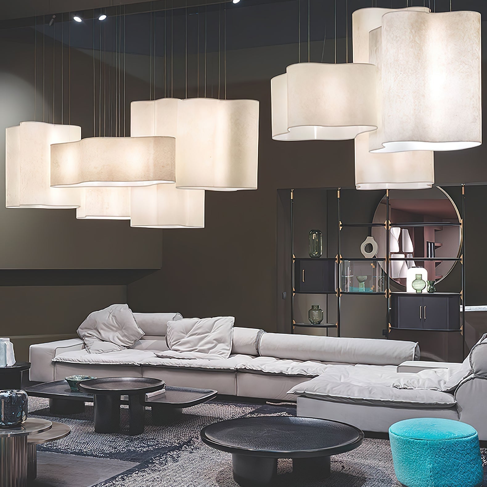 Evelan Kunst Wolke Form Modern Pendelleuchte-Letslighting
