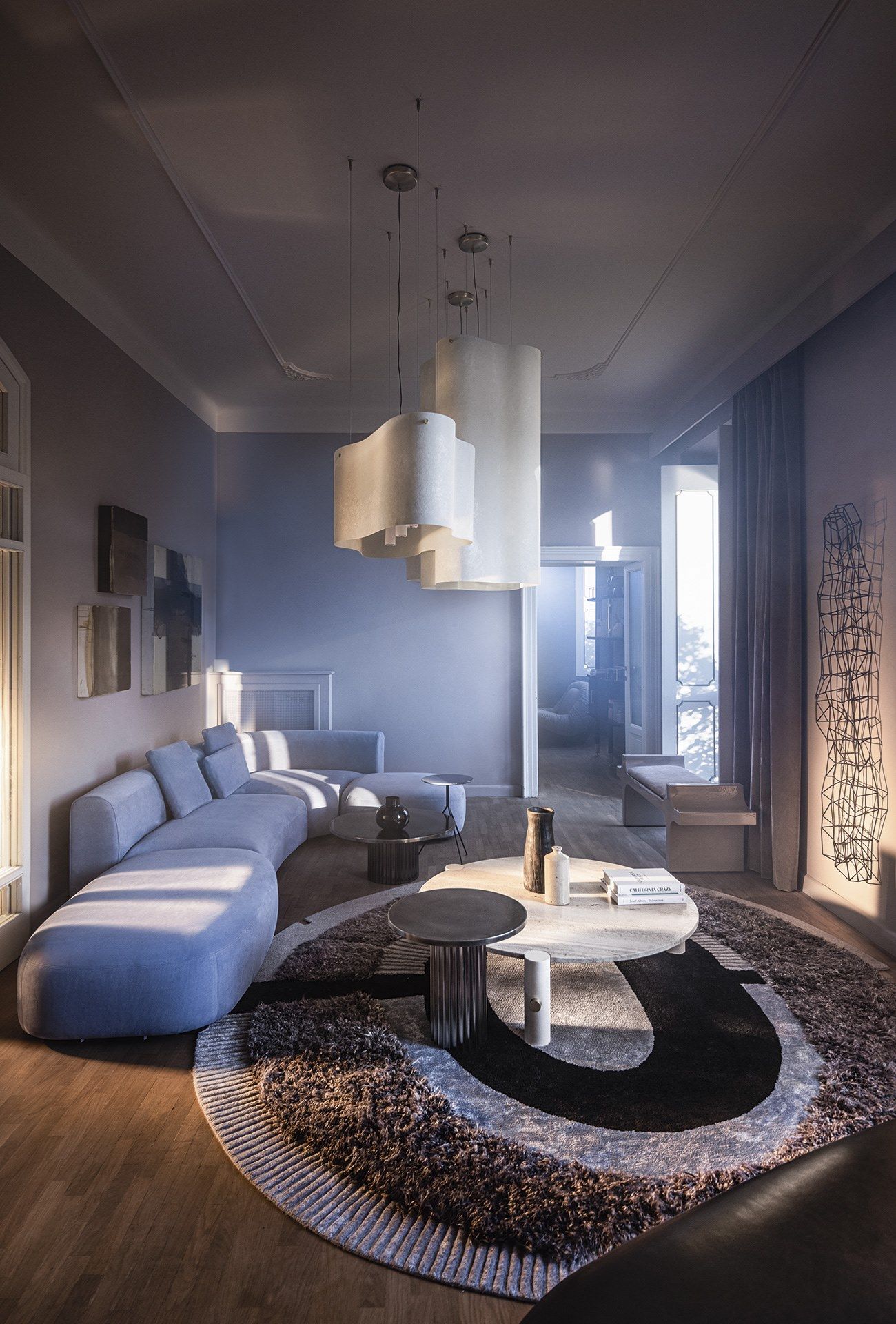Evelan Kunst Wolke Form Modern Pendelleuchte-Letslighting