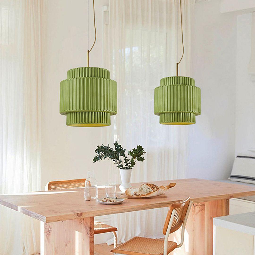 Aurelia Moderne Pendelleuchte aus Kunstharz-Letslighting