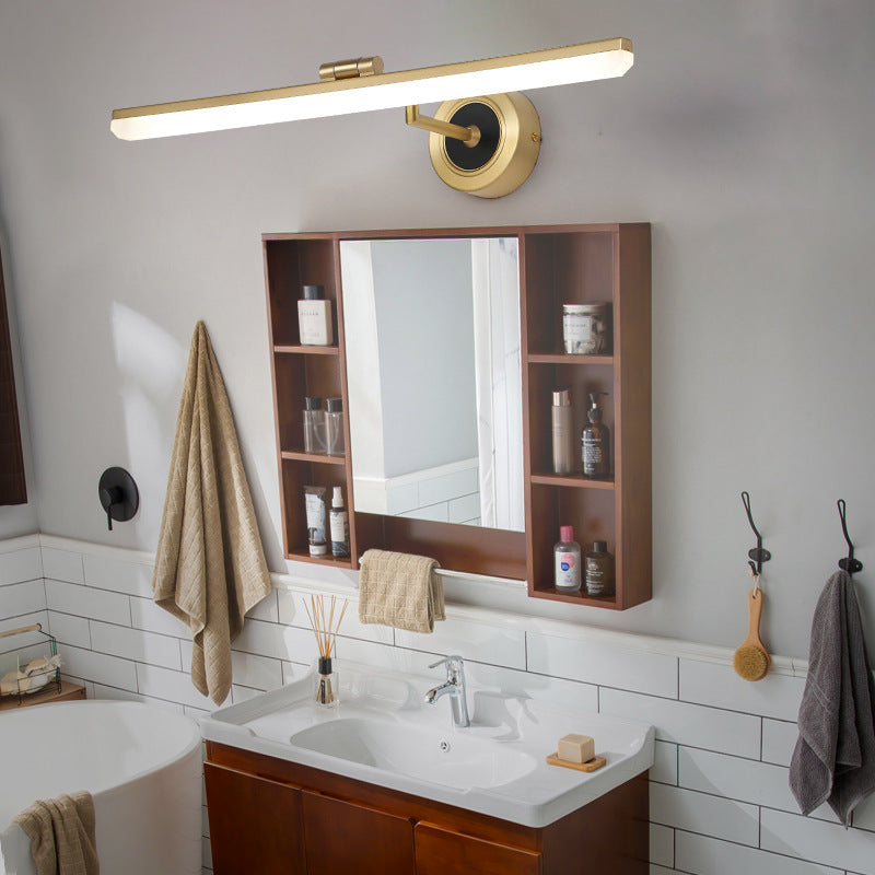 Leigh Modern LED Wandleuchte Gold Schlaf/Badezimmer Metall&Acryl