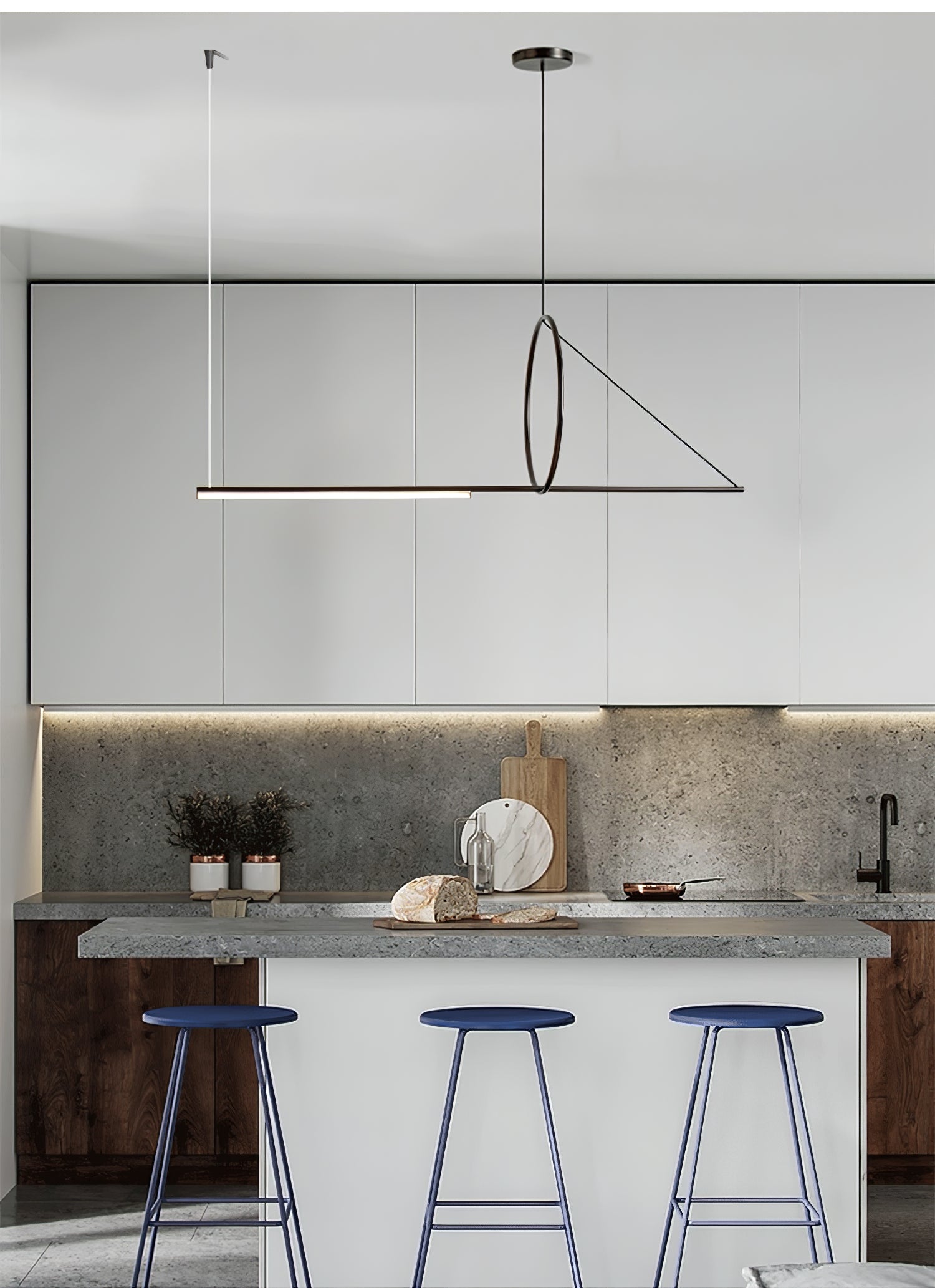 Ilzoror Moderne Minimalistische Nordische Pendelleuchte-Letslighting