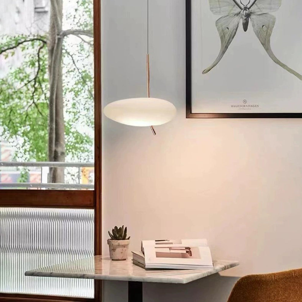 Valentina Modern Kieselsteine Acryl Metall Pendelleuchte Wohnzimmer