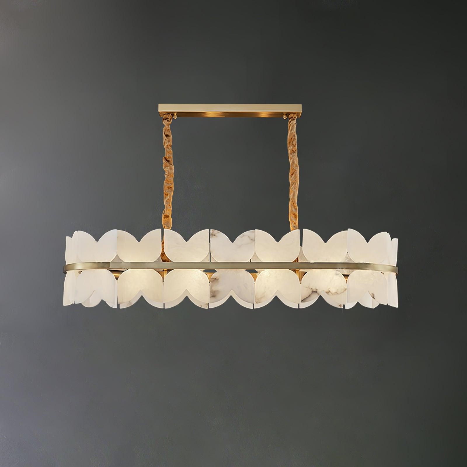 Seraphina Vintage Alabaster Chandelier - Neutralighting