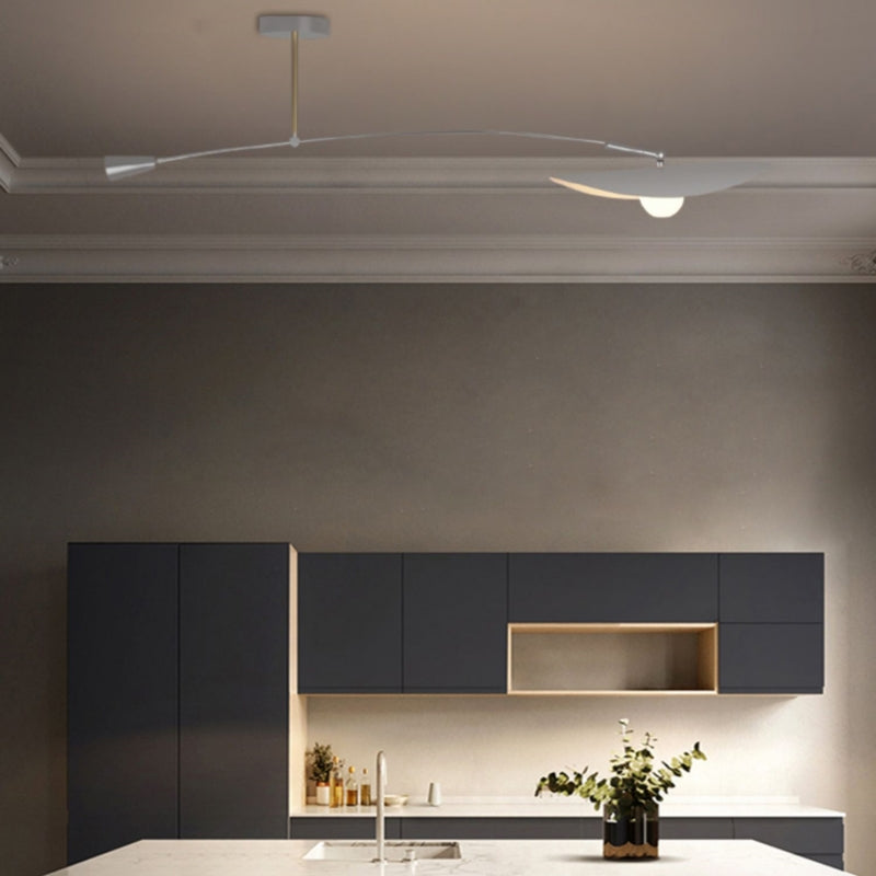 Arisha Minimalistische LED Pendelleuchte schlafzimmer Schwarz/Gold-Letslighting