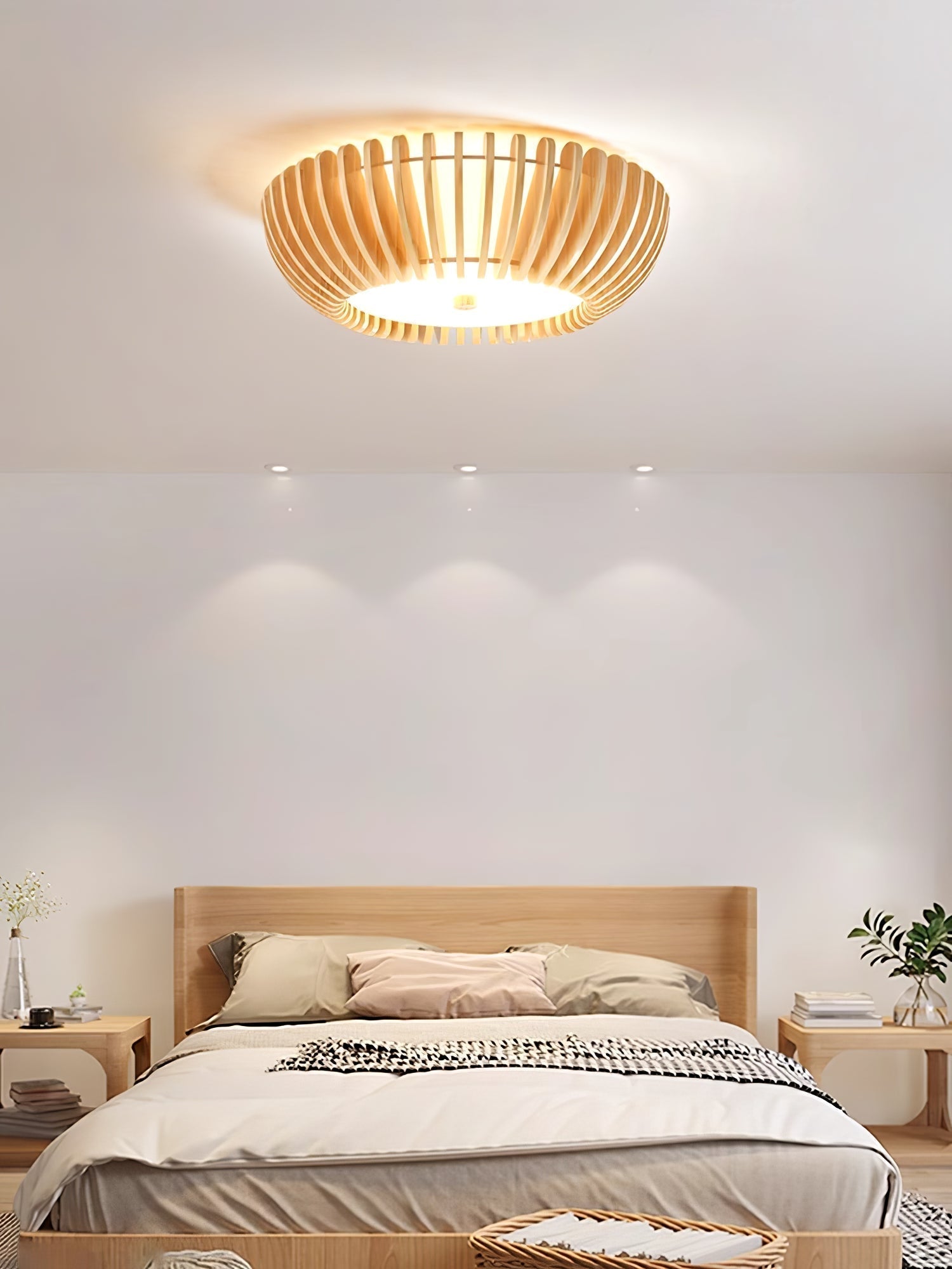Vezorus Premium Eleganz Holz Deckenleuchte-Letslighting